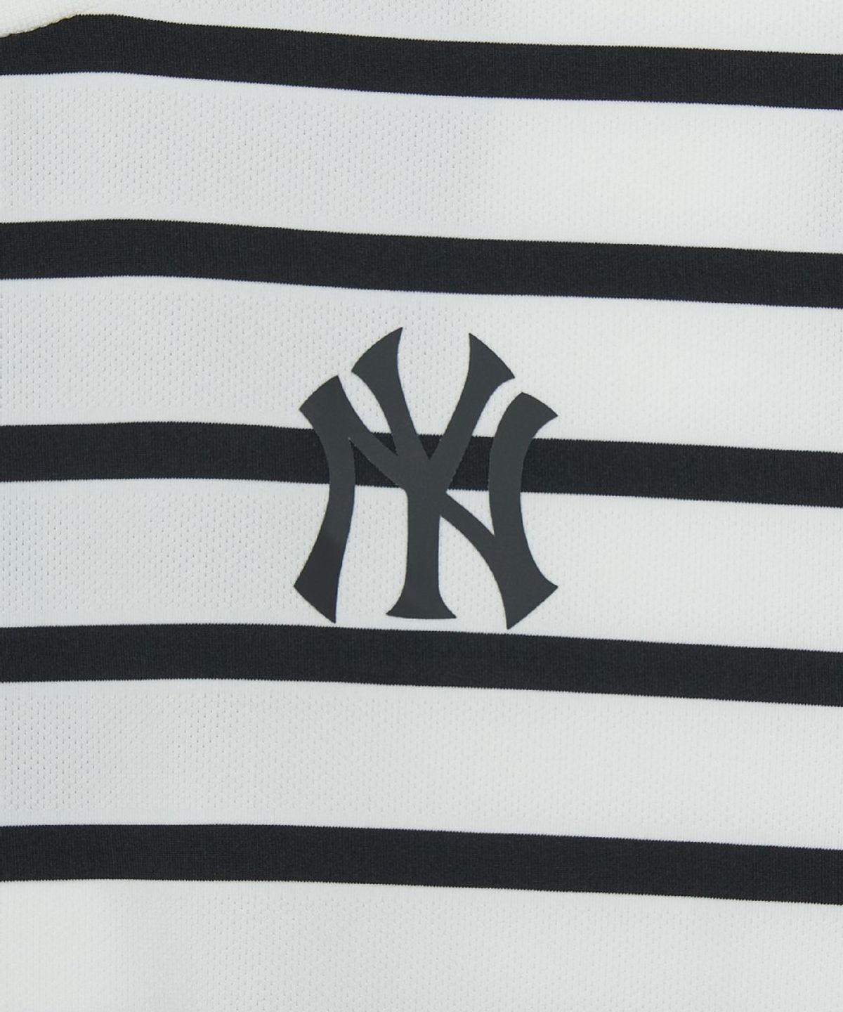 엠엘비 키즈(MLB KIDS) 아웃도어 베이직 스트라이프 티셔츠 NY (White)