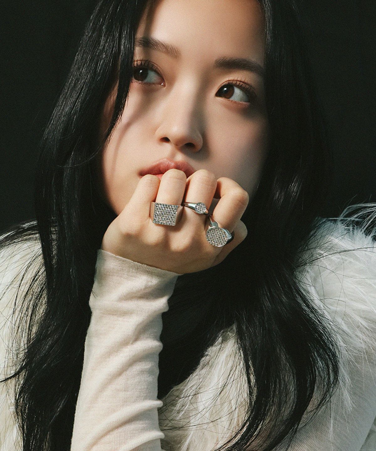 스몰굿띵(SMGT) 시그넷 시리즈 FLAT RING #1 [WHITE]