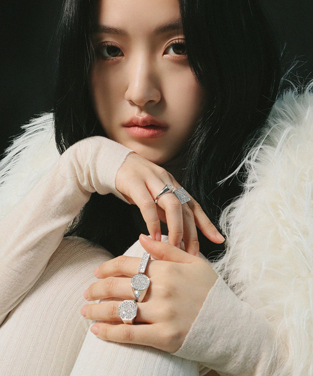 스몰굿띵(SMGT) 시그넷 시리즈 FLAT RING #2 [WHITE]