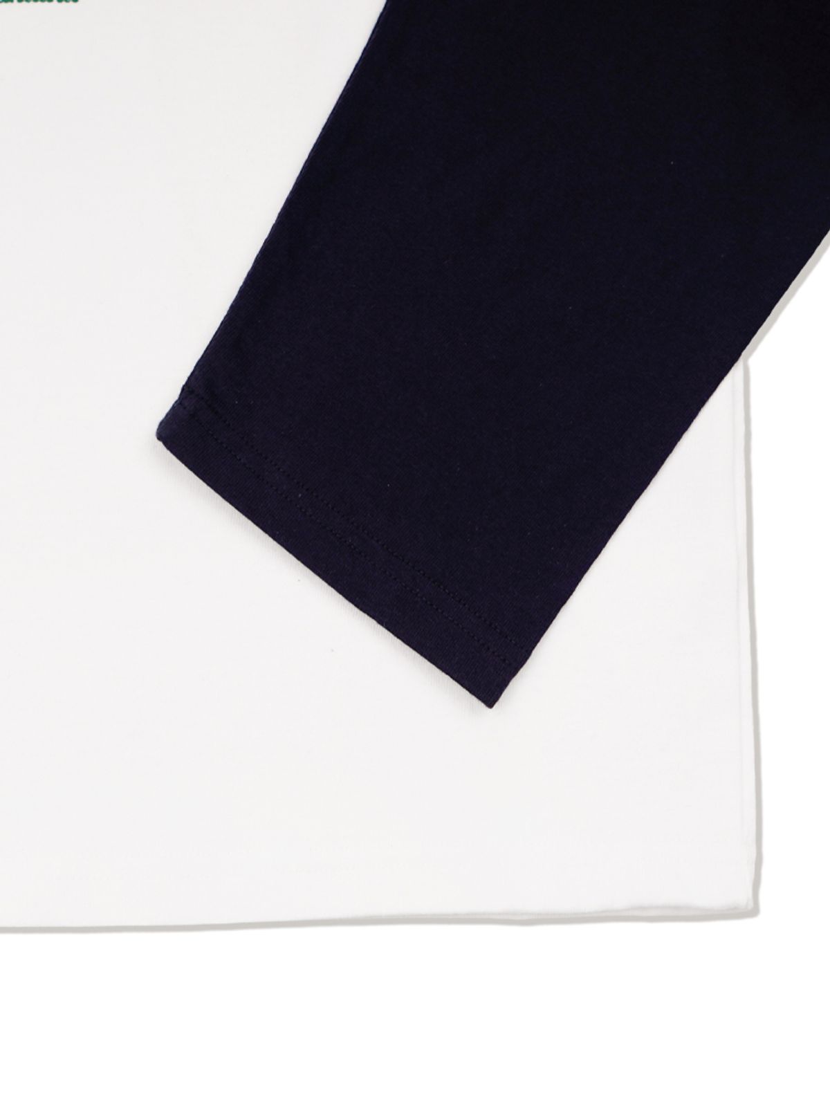 라 메종 스튜디오(LA MAISON STUDIO) DRIVE PUPPY RAGLAN LONG SLEEVE NAVY(FCG1TS691M)
