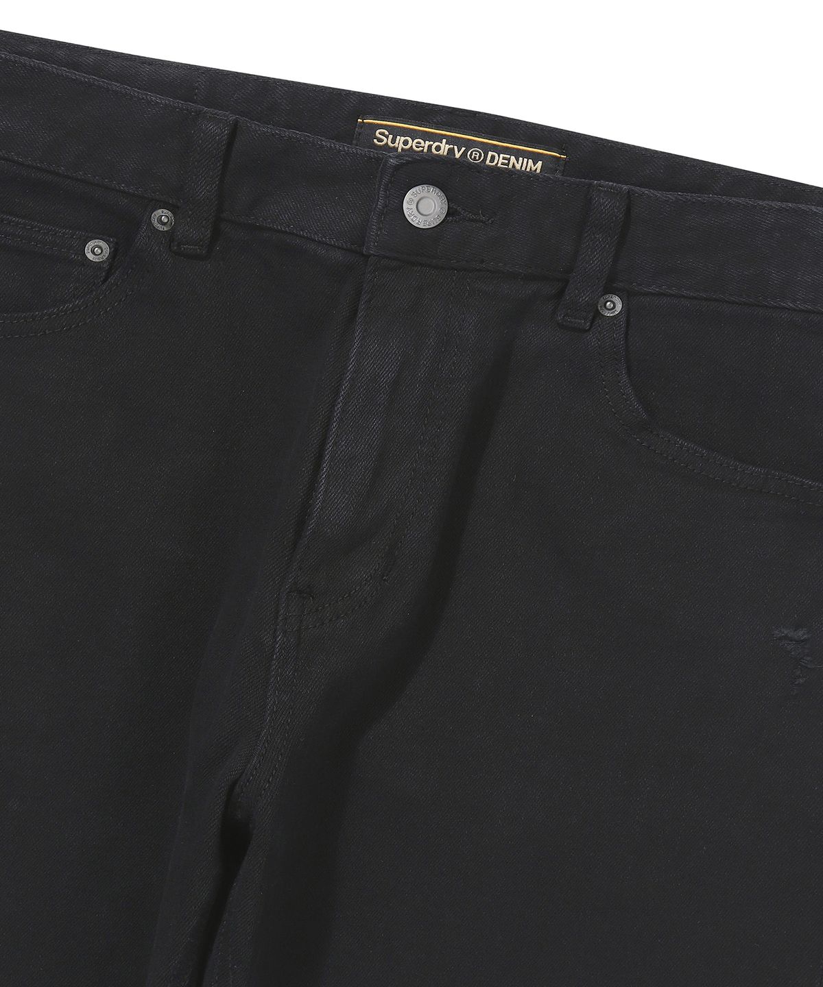 슈퍼드라이(SUPERDRY) 빈티지 슬림 데님 팬츠 블랙 SDMLDAP60BLK
