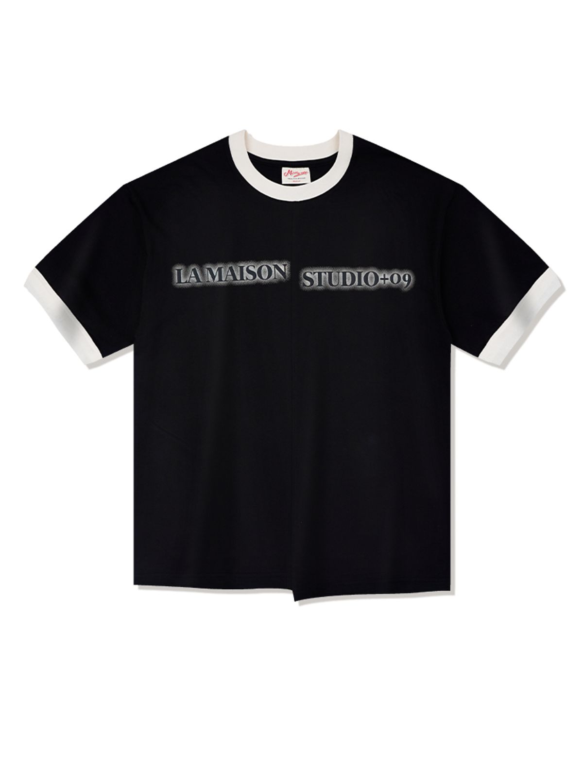라 메종 스튜디오(LA MAISON STUDIO) SEPARATE RINGER SHORT SLEEVE BLACK(FCG2TS811M)