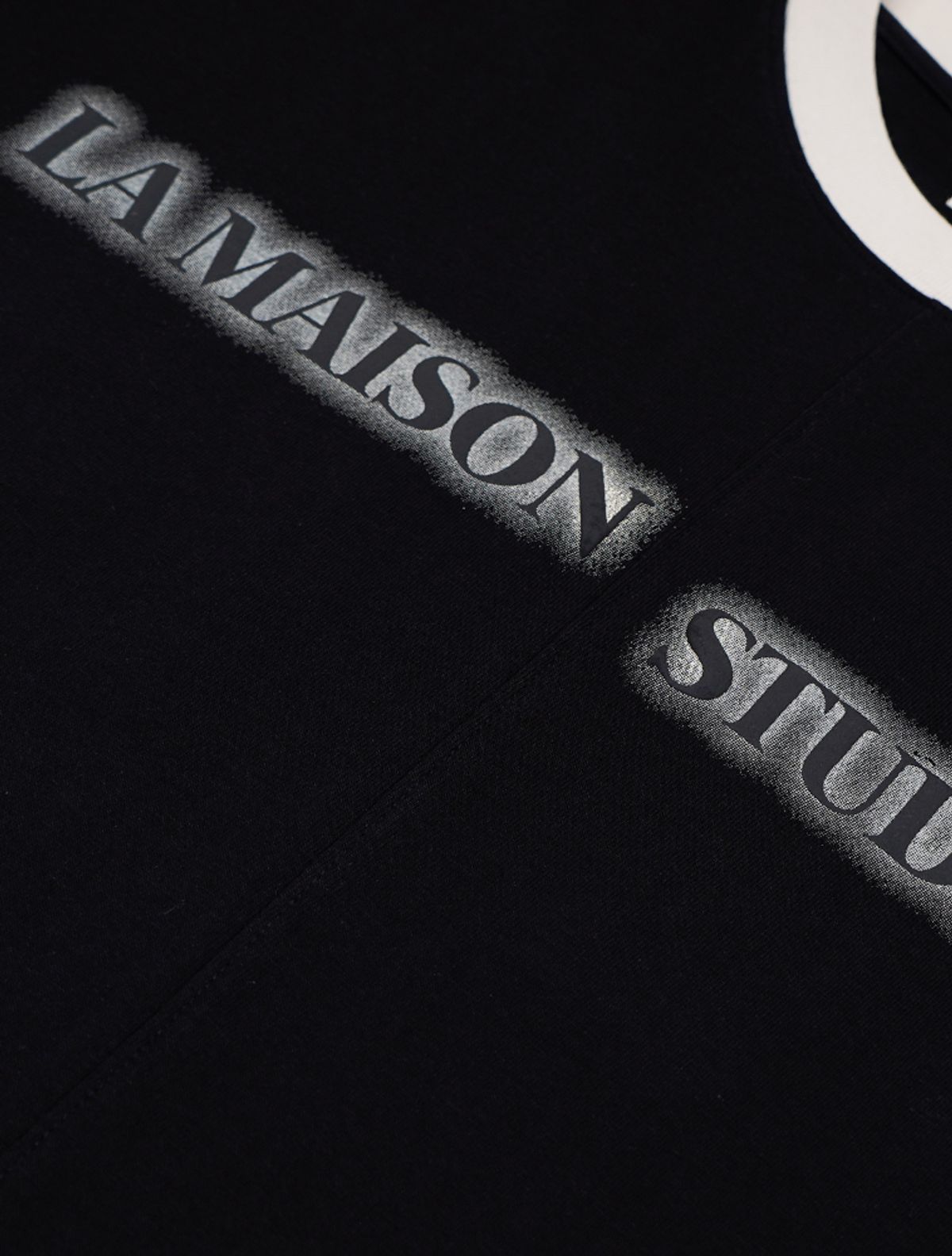 라 메종 스튜디오(LA MAISON STUDIO) SEPARATE RINGER SHORT SLEEVE BLACK(FCG2TS811M)