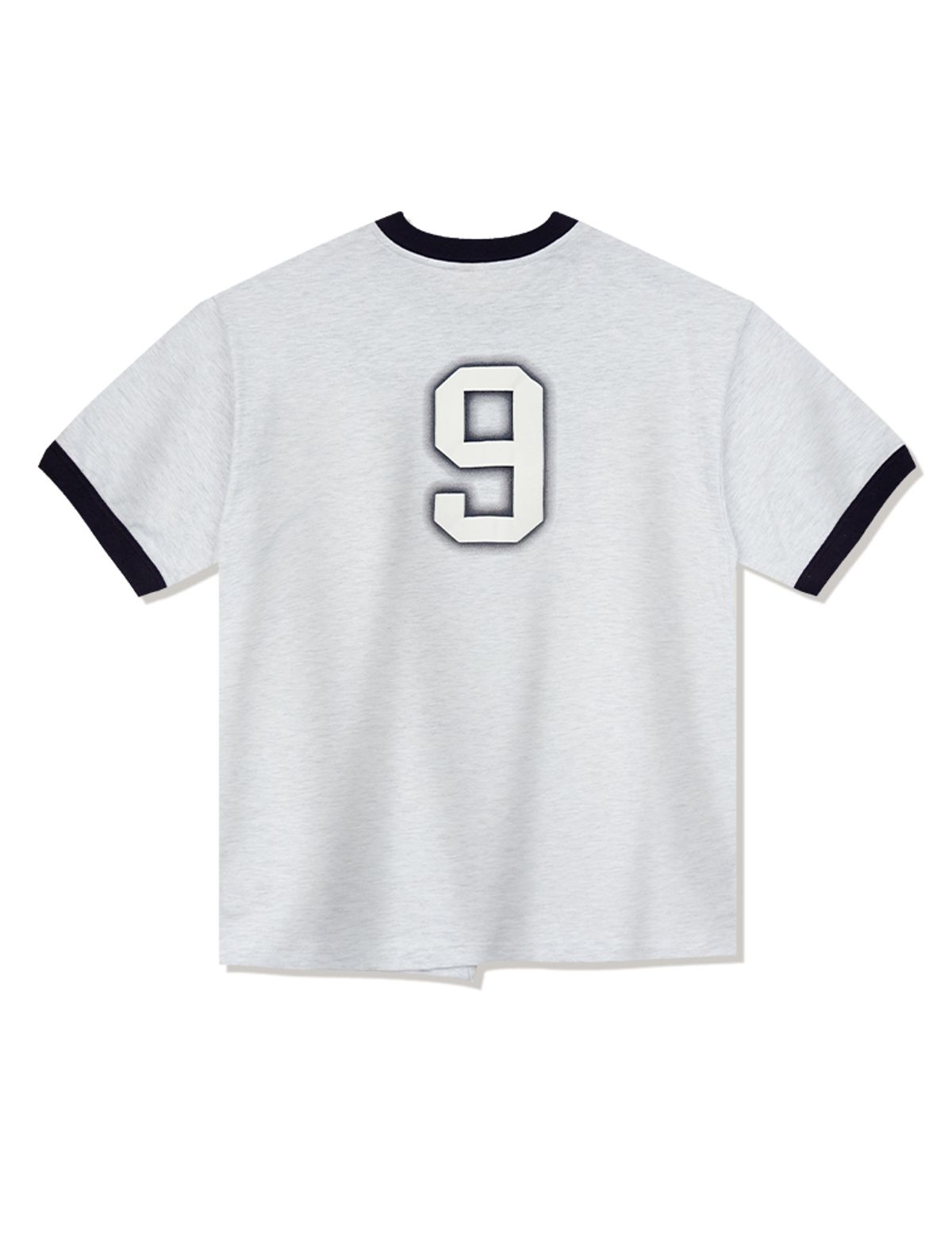 라 메종 스튜디오(LA MAISON STUDIO) SEPARATE RINGER SHORT SLEEVE ASHGRAY(FCG2TS811M)