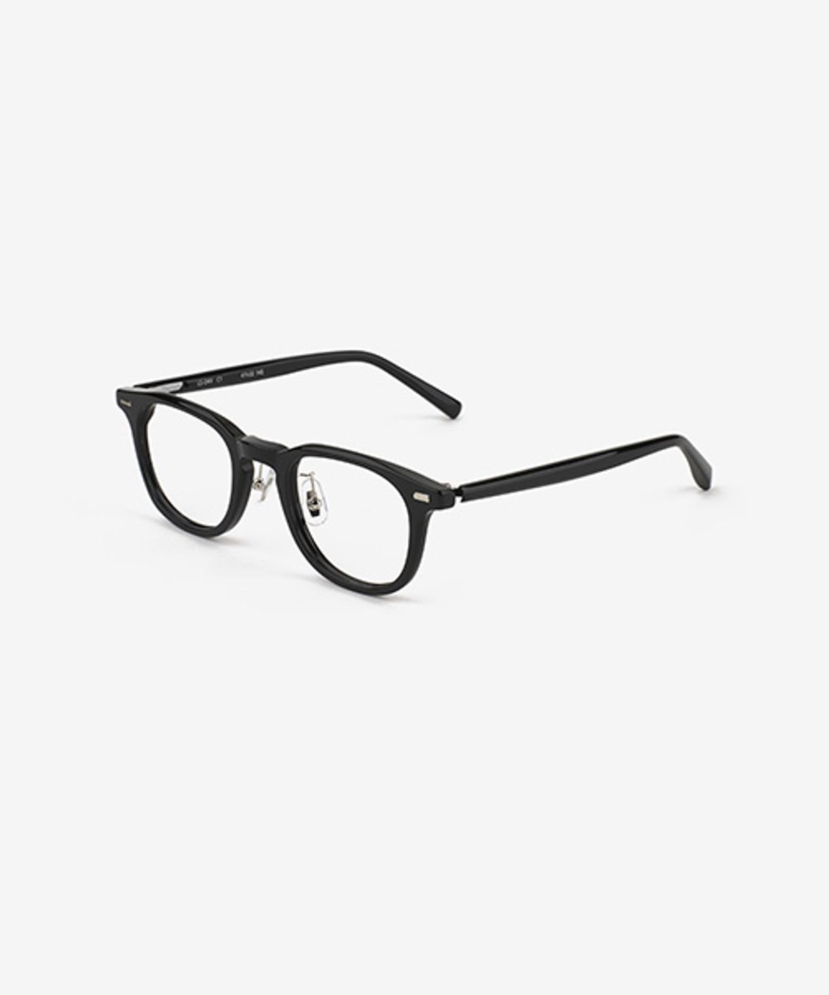 테츠오 아이웨어(TETSUO EYEWEAR) LS-04V 안경테 C1 BLACK