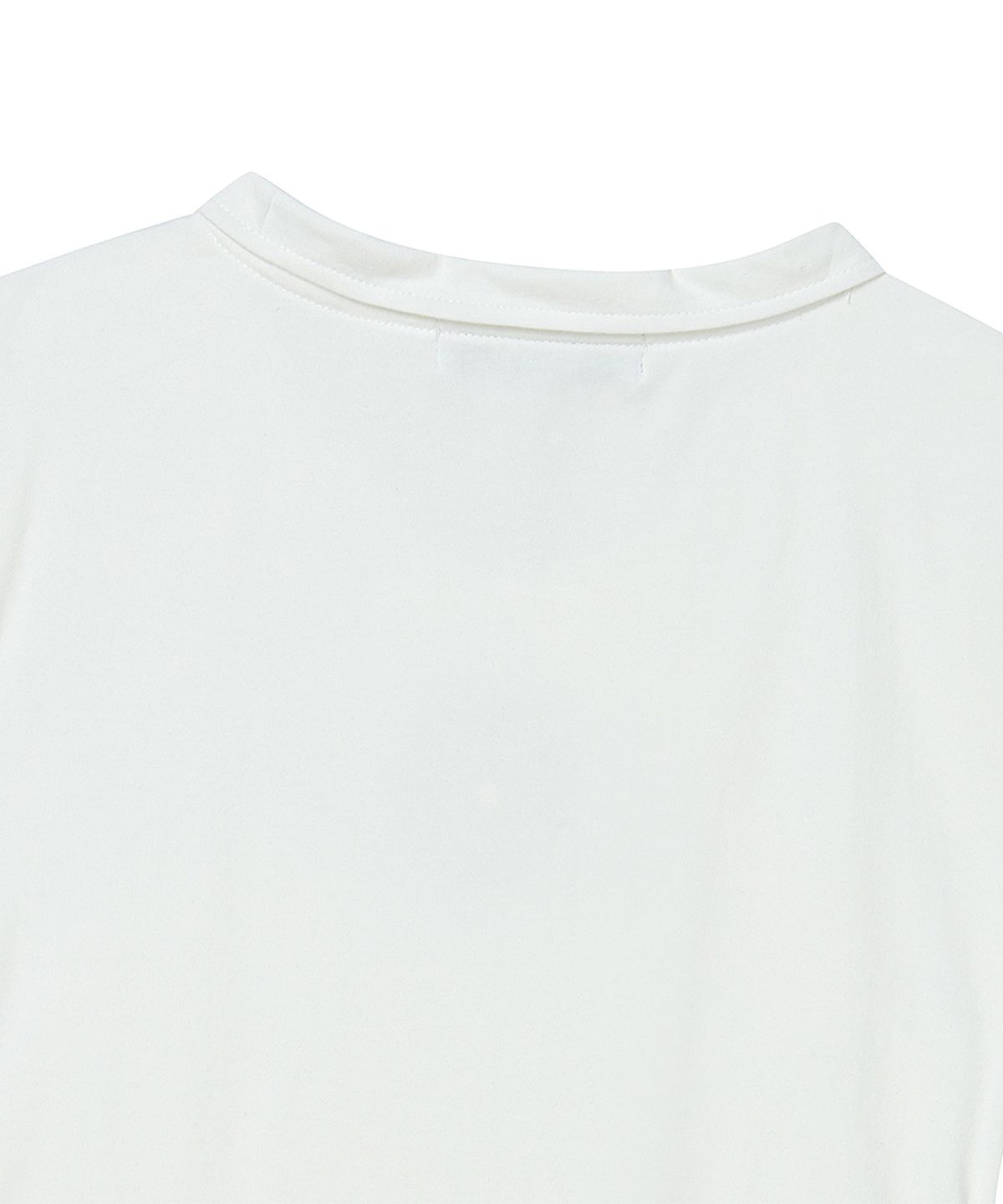 프렌다(PRENDA) 97 SHIRRING INCISION SHORT SLEEVE WHITE
