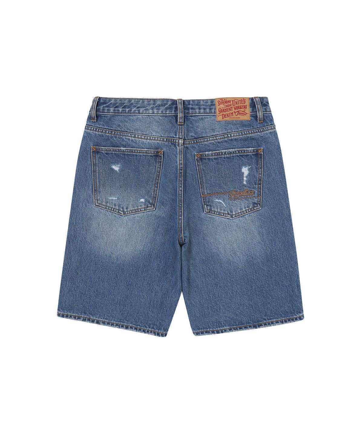 슈퍼드라이(SUPERDRY) 빈티지 데님 쇼츠 미드인디고 SDMLHAP60MID