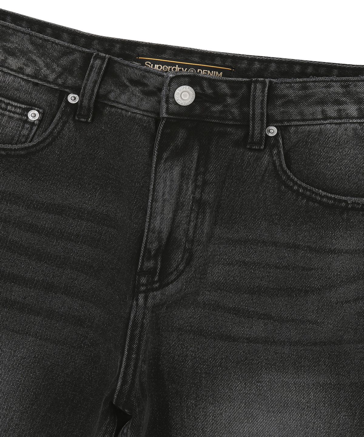 슈퍼드라이(SUPERDRY) 빈티지 데님 쇼츠 블랙데님 SDMLHAP60MBK