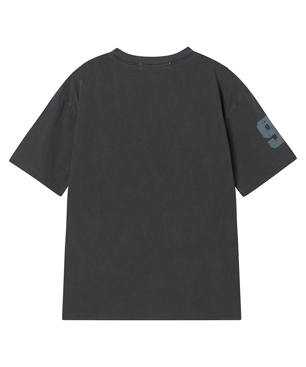 프렌다(PRENDA) THREE STAR PIGMENT SHORT SLEEVE BLACK