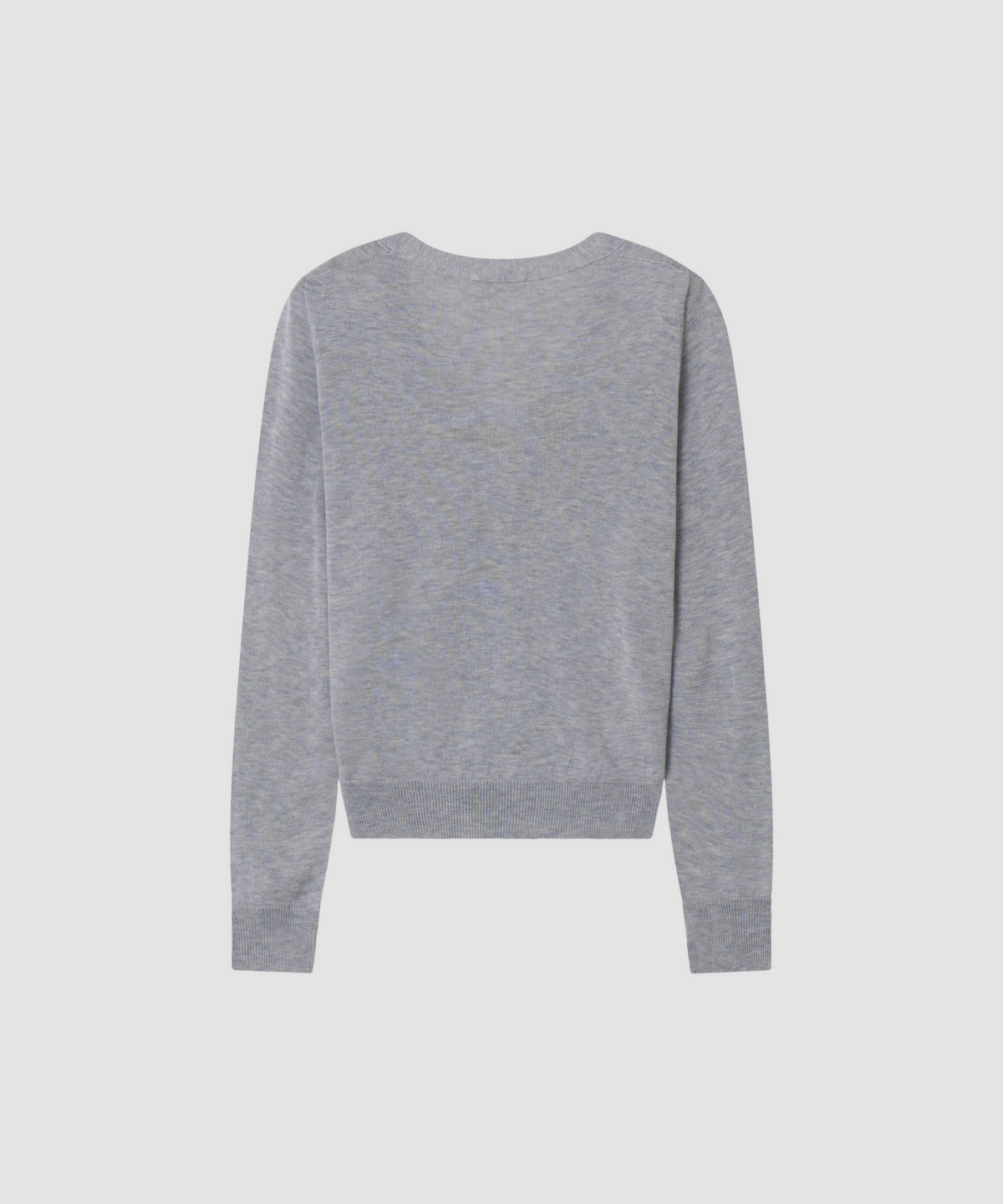 더 릴(THE LILLE) Mellow Whole-garment Cardigan_Light gray