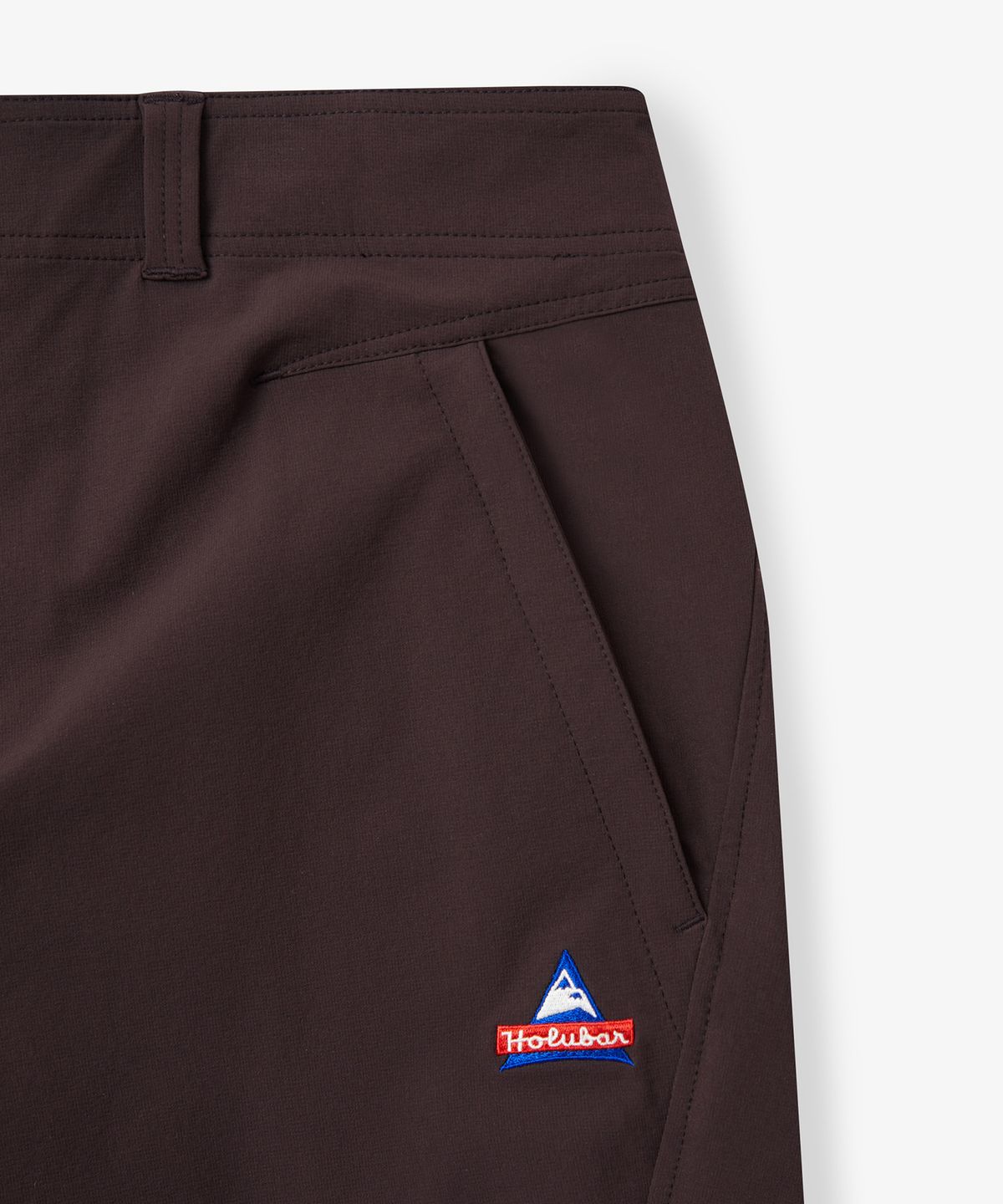 홀루바(HOLUBAR) Mountaineering Slim Fit Pants Burgundy