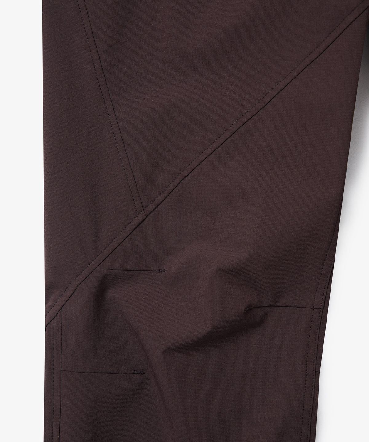 홀루바(HOLUBAR) Mountaineering Slim Fit Pants Burgundy