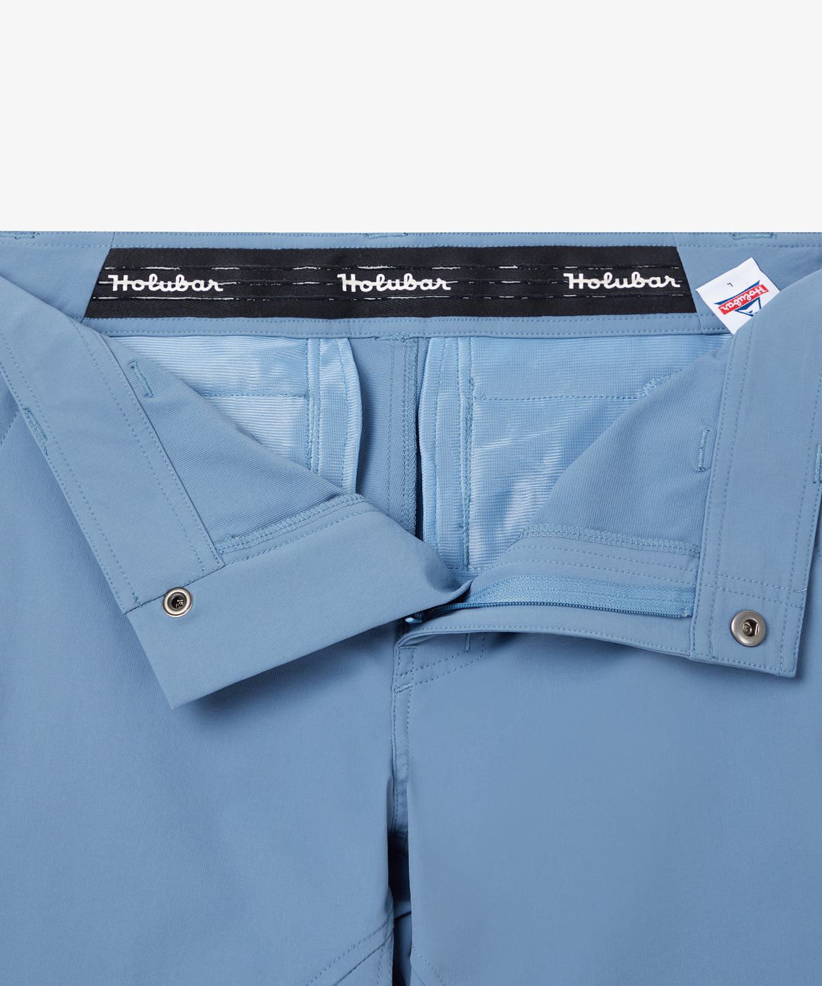홀루바(HOLUBAR) Mountaineering Slim Fit Pants Pale Blue