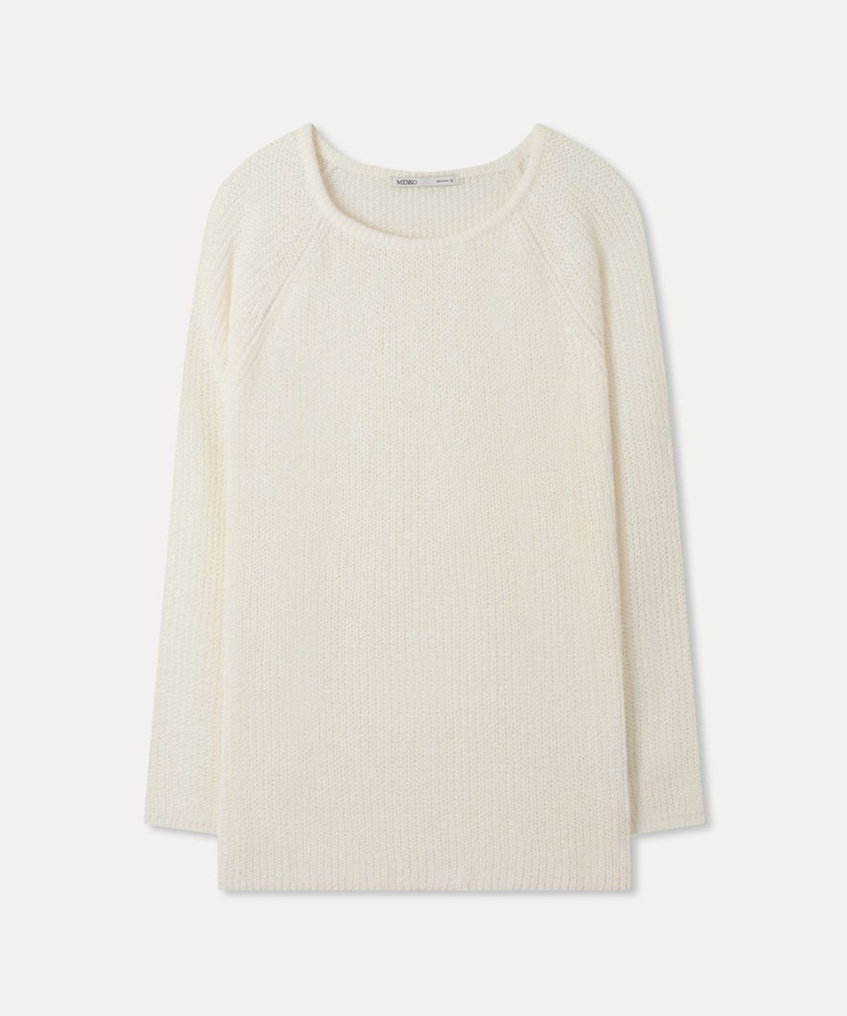 미쏘(MIXXO) [에센셜] 루즈핏 긴팔 니트_MIWKAG530T