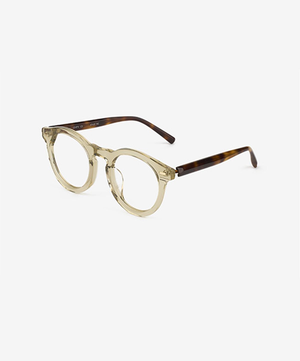 테츠오 아이웨어(TETSUO EYEWEAR) LS-07V 안경테 C3 CRYSTAL