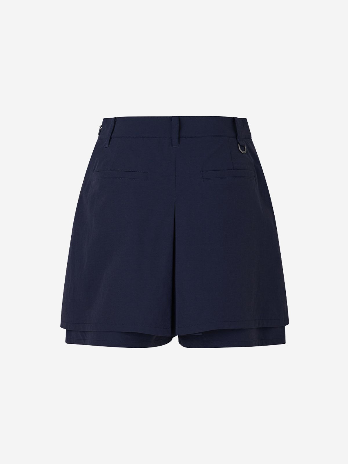로드로아르(LORDLOAR) 더블 레이어드 숏팬츠 NAVY