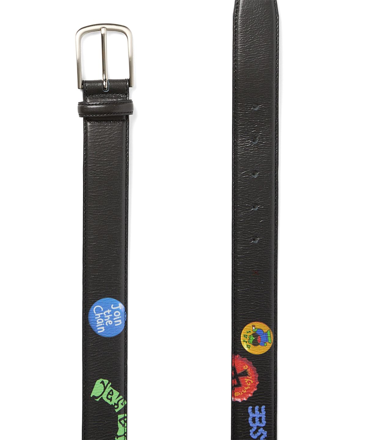 예스아이씨(YESEYESEE) ADV Leather Belt Black