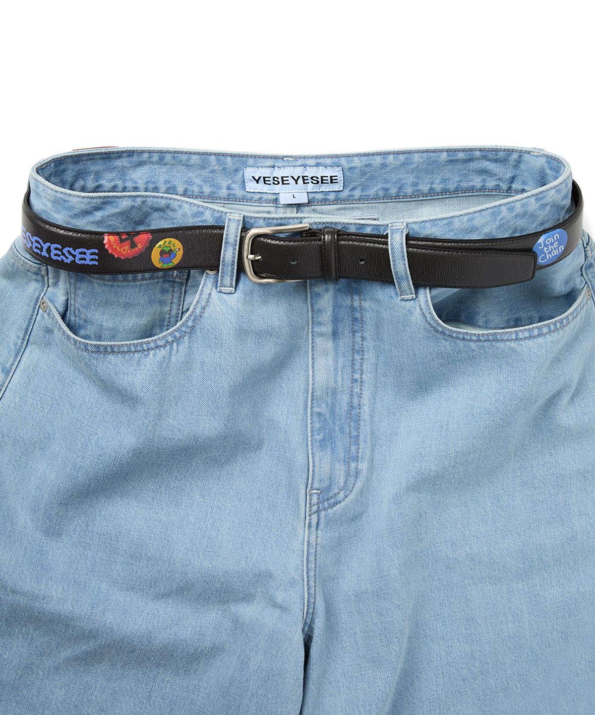 예스아이씨(YESEYESEE) ADV Leather Belt Black