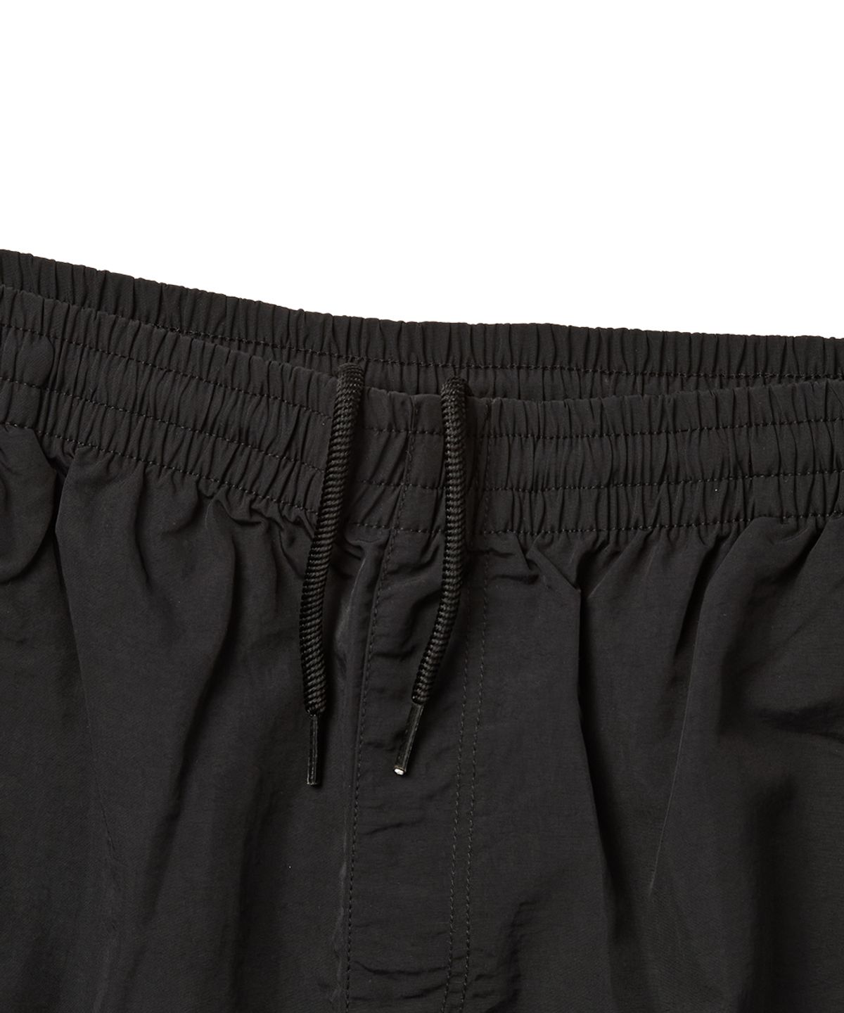 예스아이씨(YESEYESEE) Paneled Nylon Shorts Black