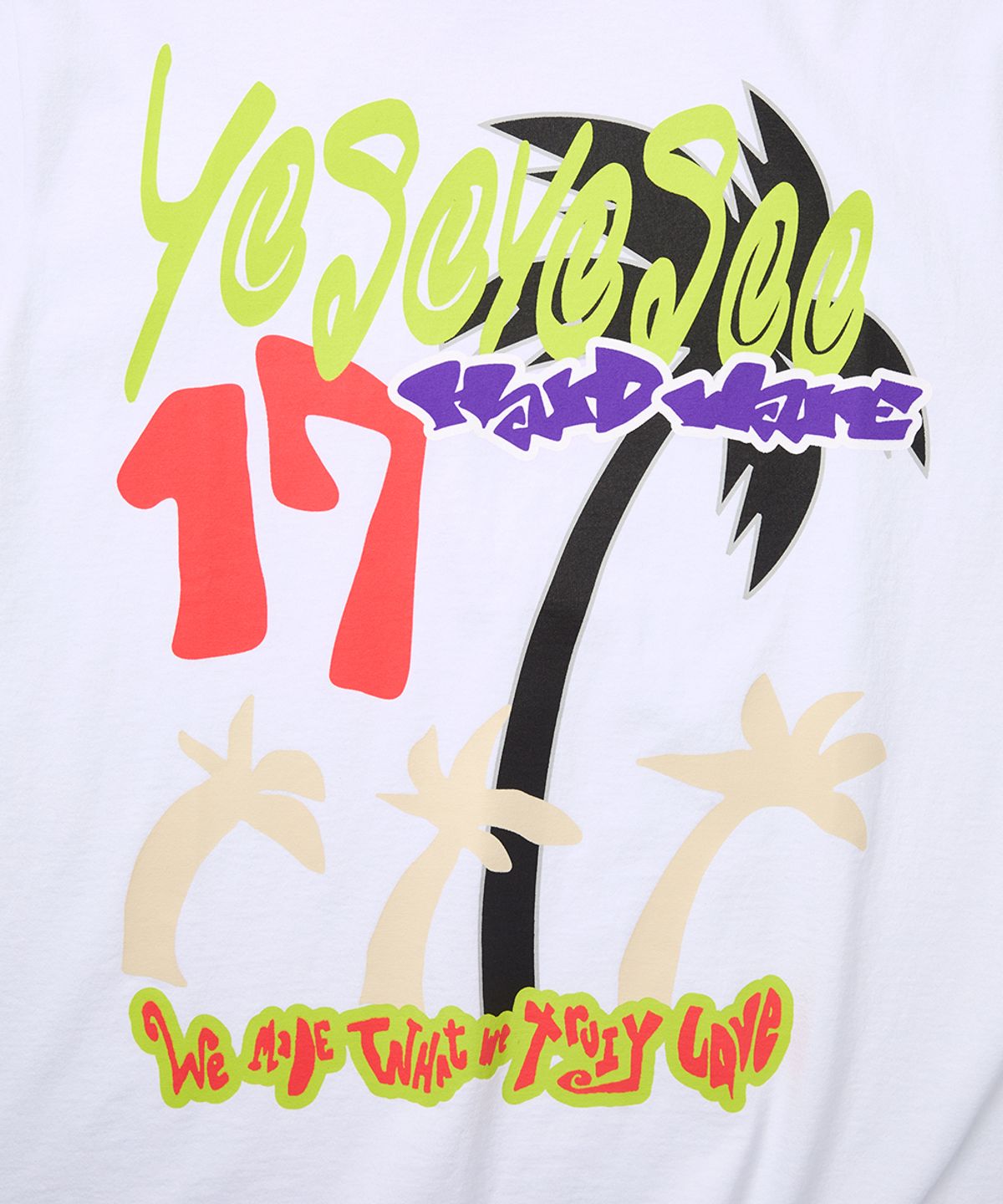 예스아이씨(YESEYESEE) Y.E.S Tropical Tee White