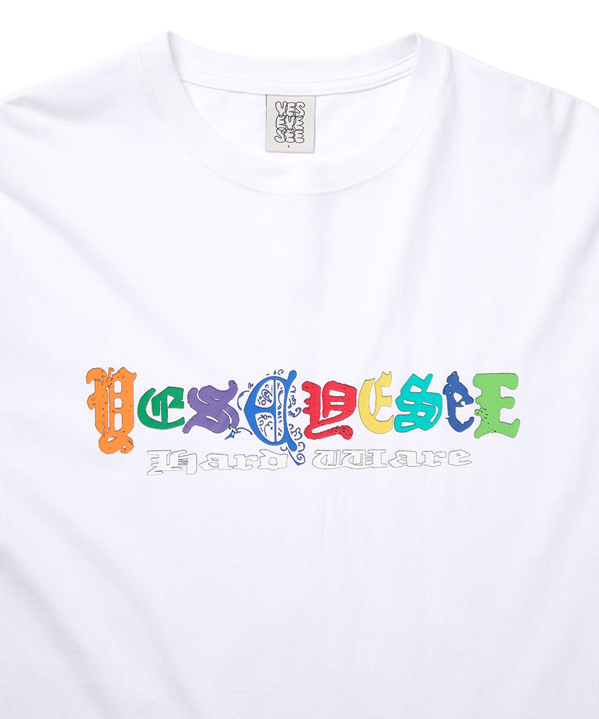 예스아이씨(YESEYESEE) Y.E.S Old Logo Tee White