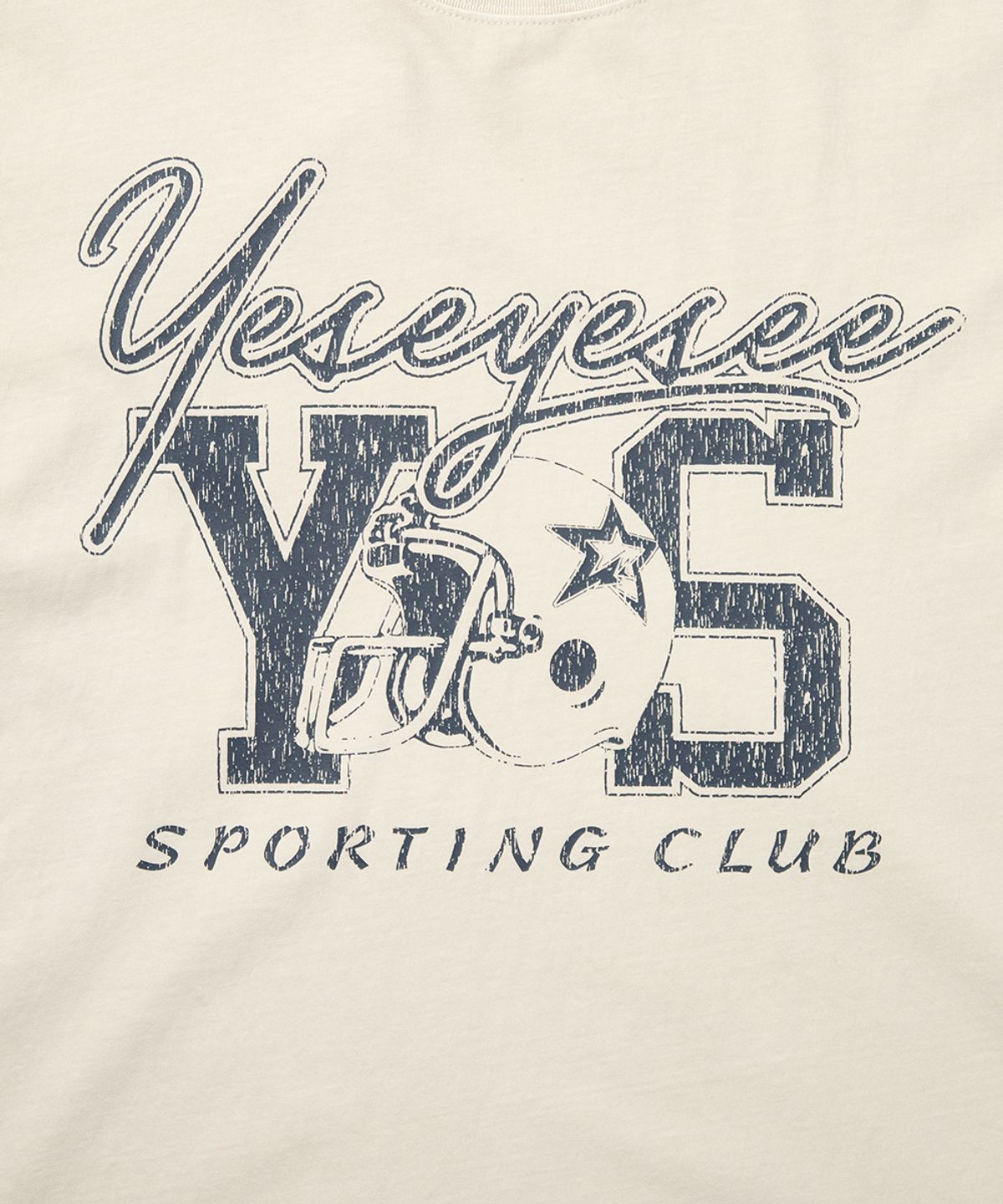 예스아이씨(YESEYESEE) Y.E.S Sporting Club Tee Natural