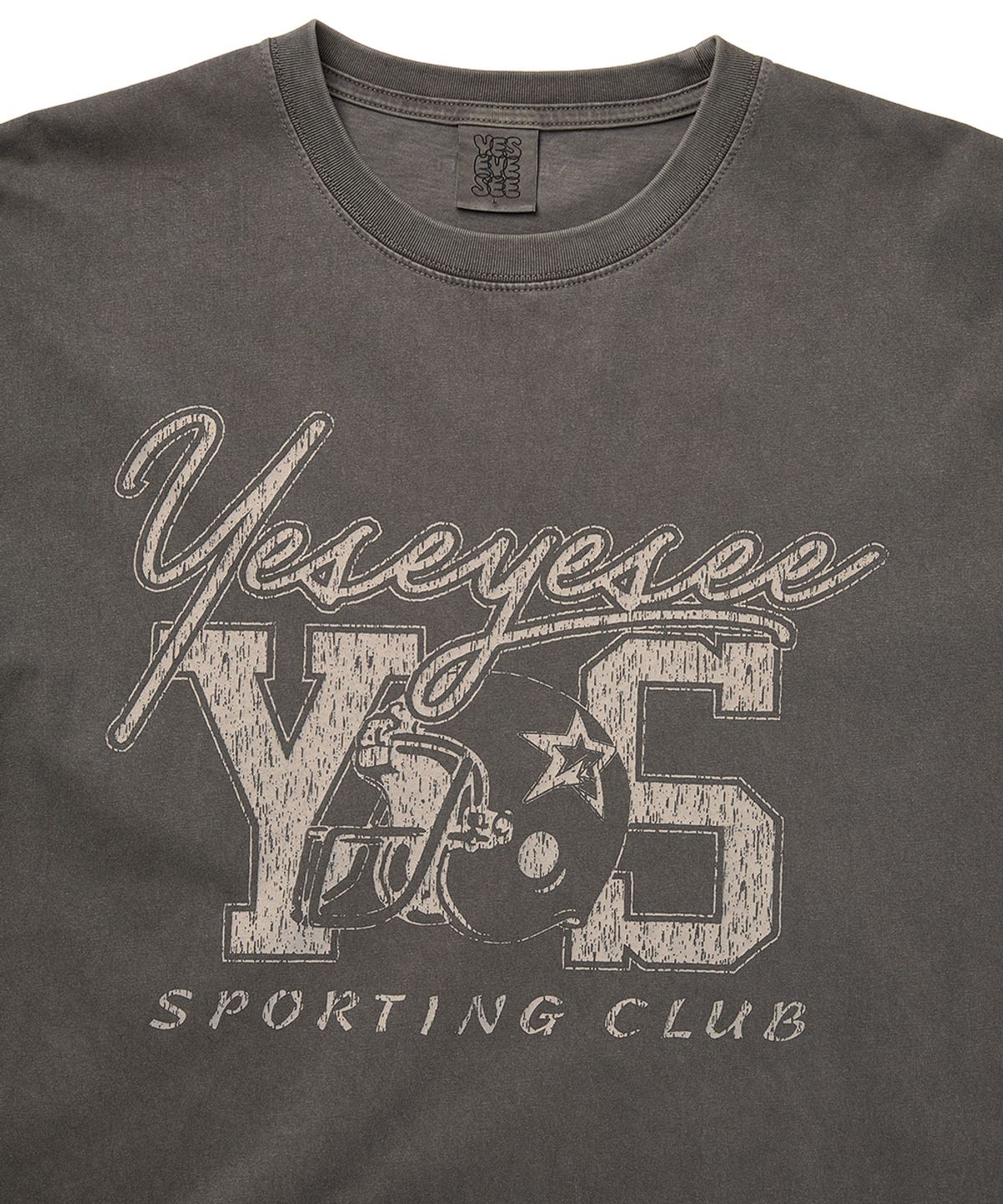 예스아이씨(YESEYESEE) Y.E.S Sporting Club Tee Charcoal