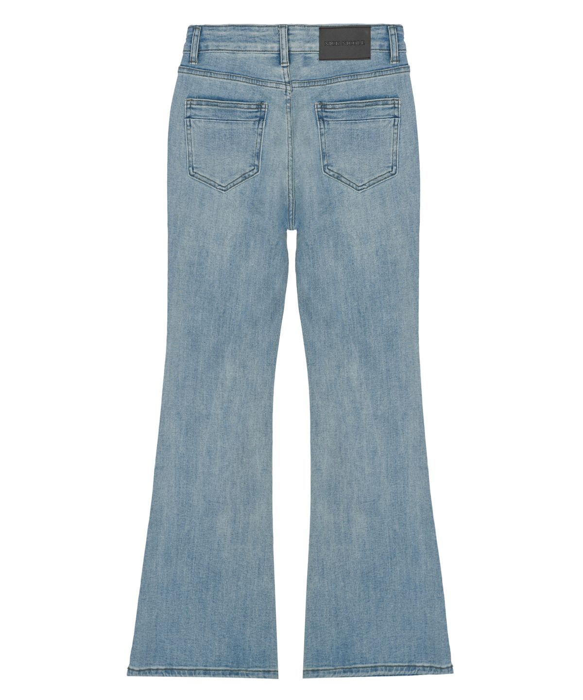 닉앤니콜(NICK&NICOLE) STUD BOOTSCUT DENIM PANTS_BLUE