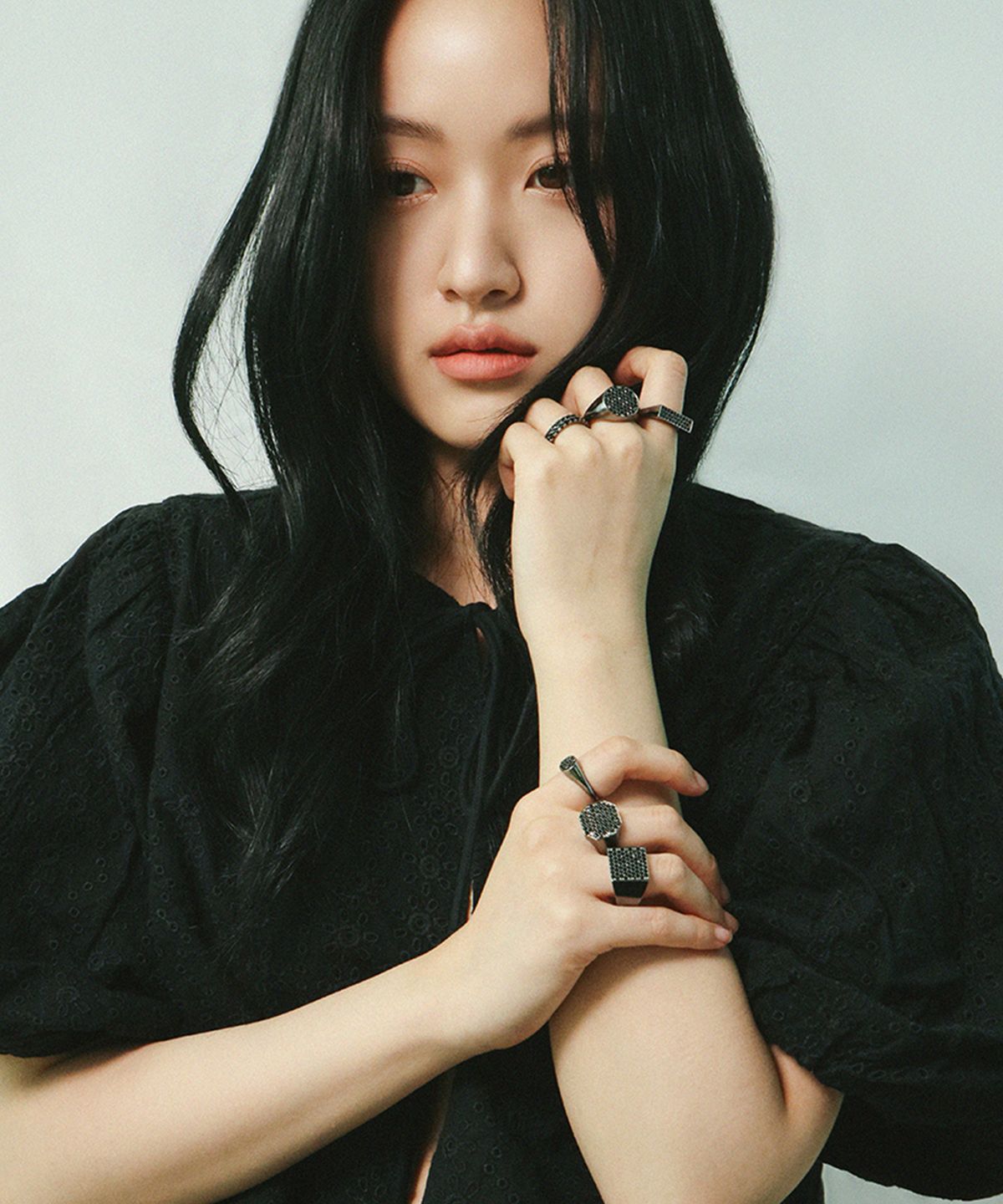 스몰굿띵(SMGT) 시그넷 시리즈 FLAT RING #3 [BLACK]
