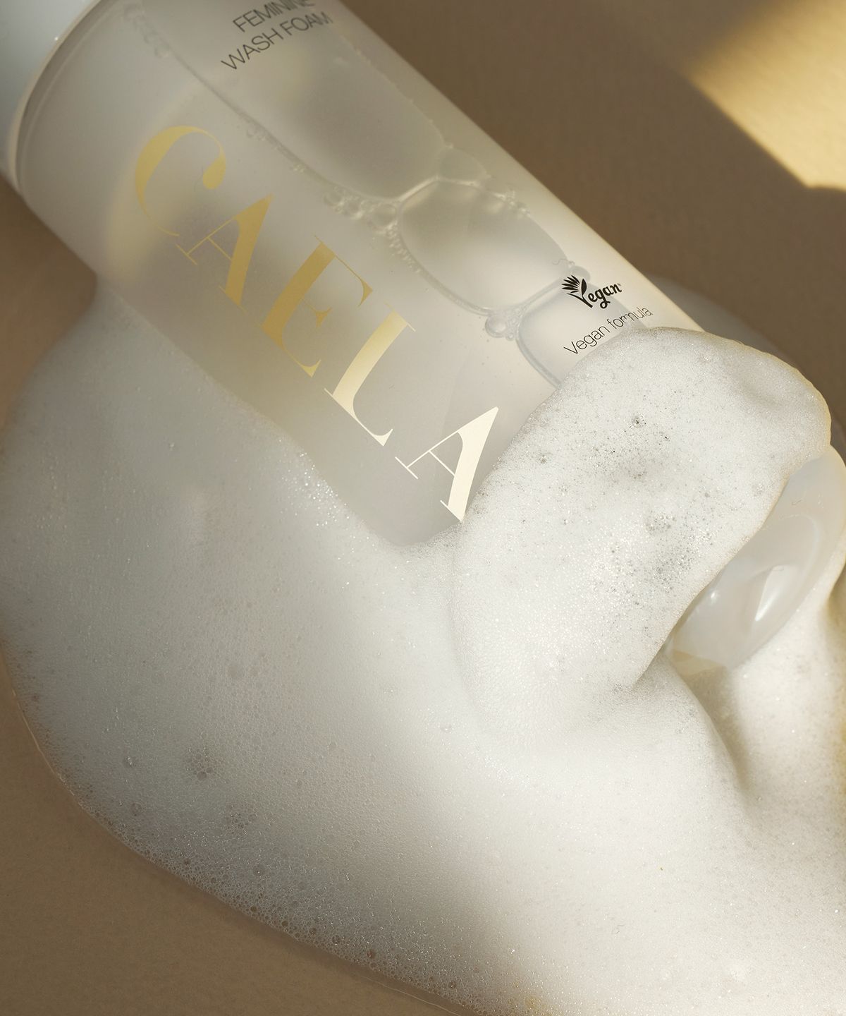 카엘라(CAELA) 락토 다마스크로즈 여성청결제 폼 150ml