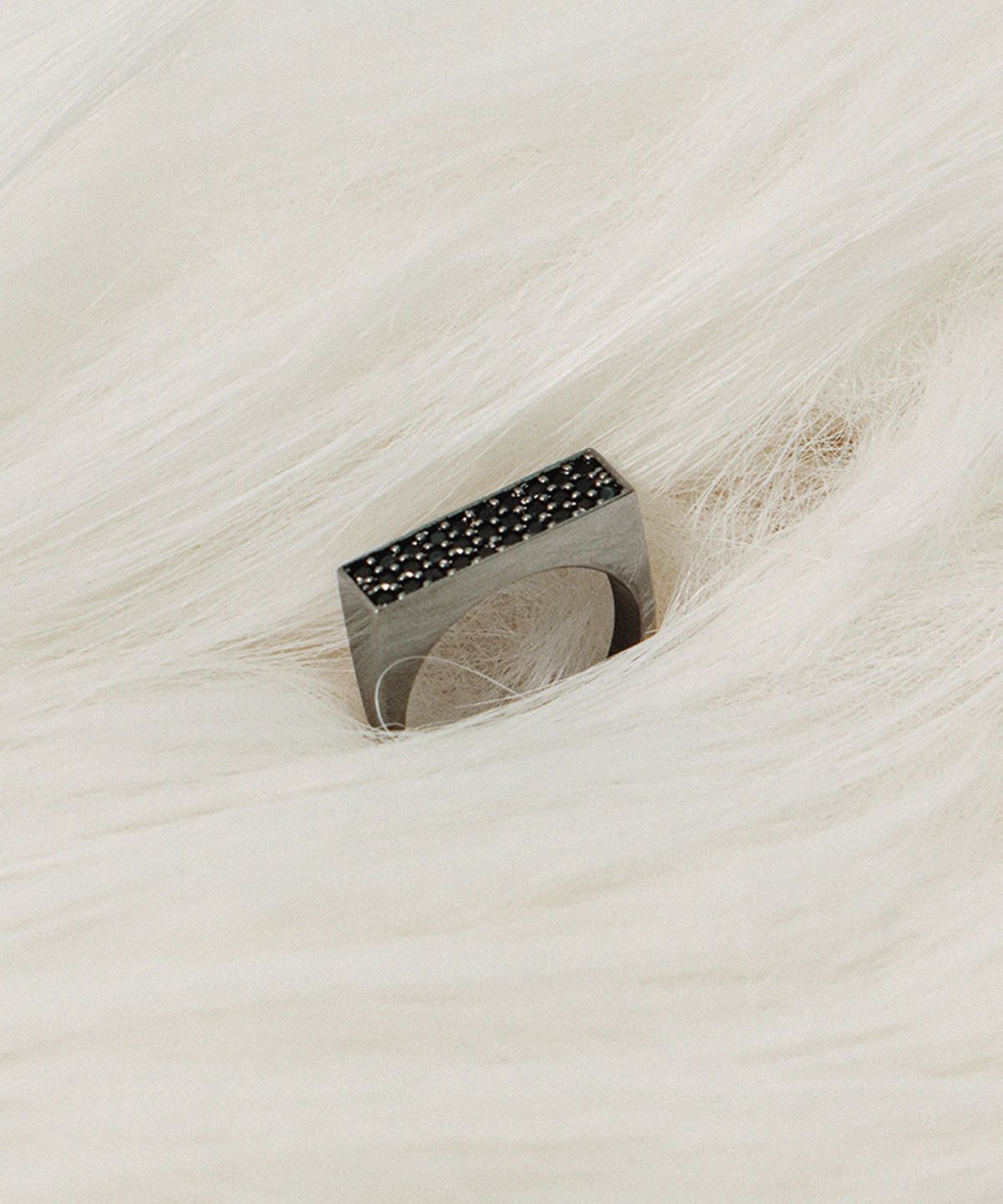 스몰굿띵(SMGT) 시그넷 시리즈 FLAT RING #4 [BLACK]
