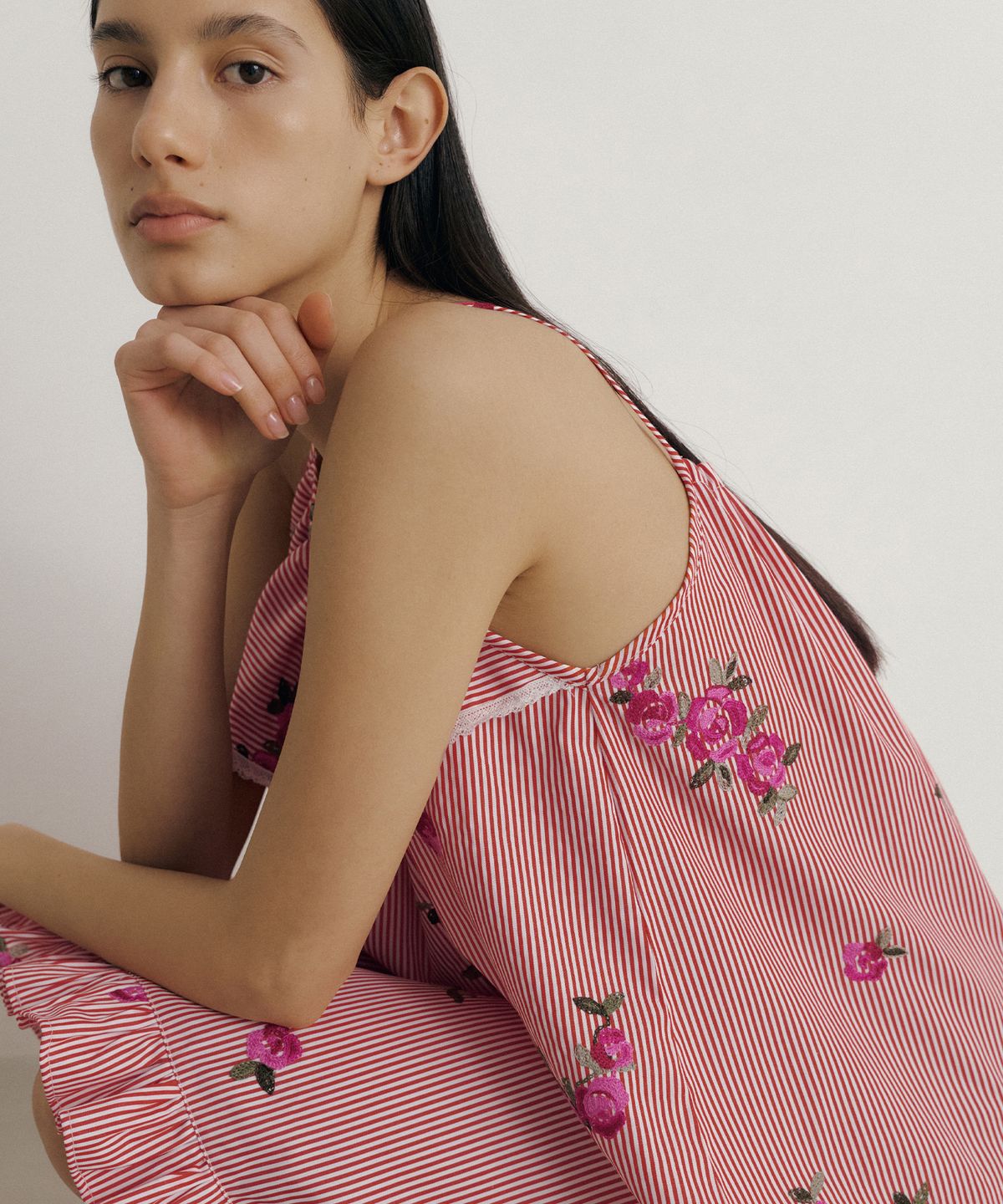 조스라운지(JO'S LOUNGE) (w) Ruby Camisole One-piece (with Scrunchie)