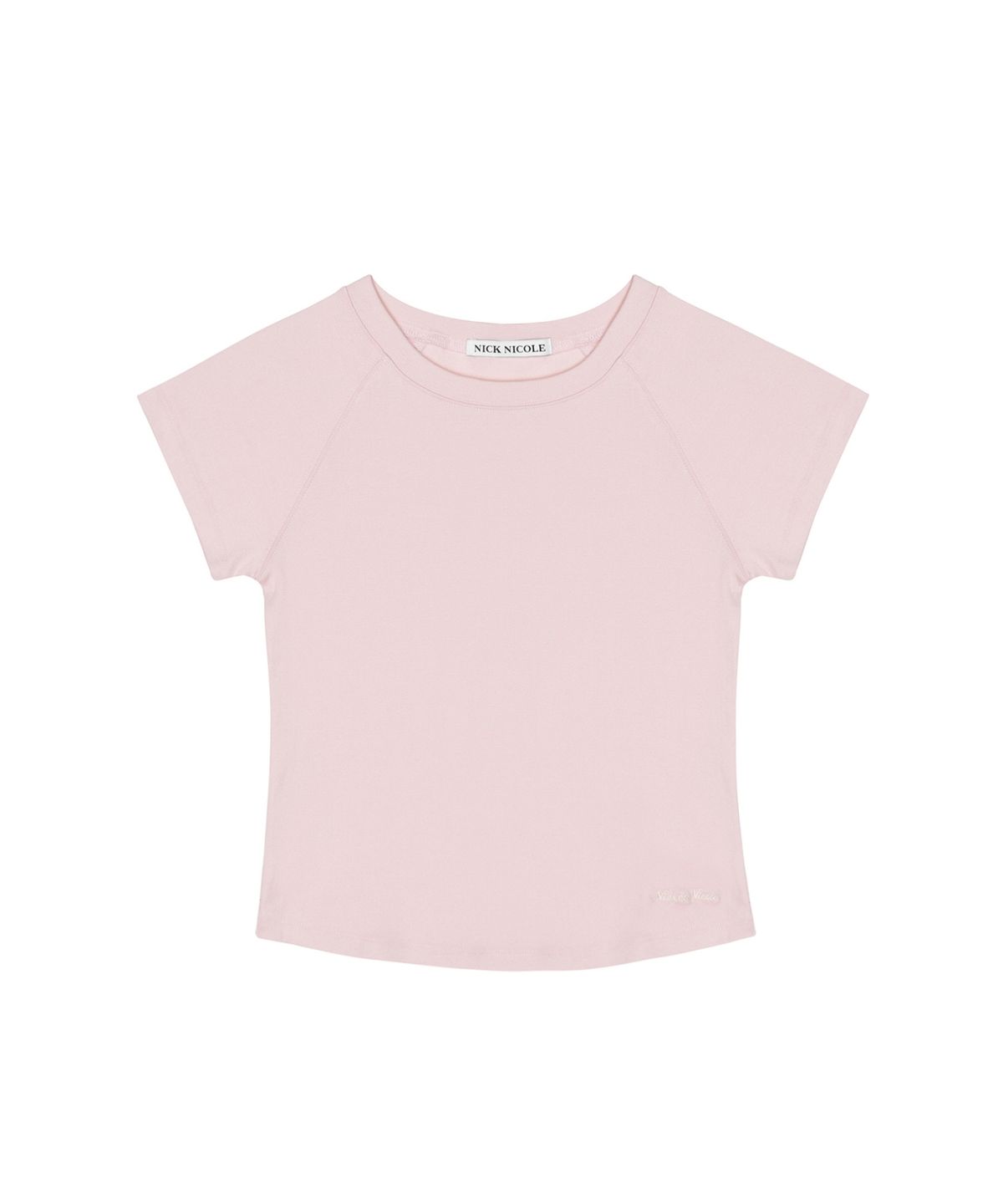 닉앤니콜(NICK&NICOLE) SOFT RAGLAN TOP_PINK