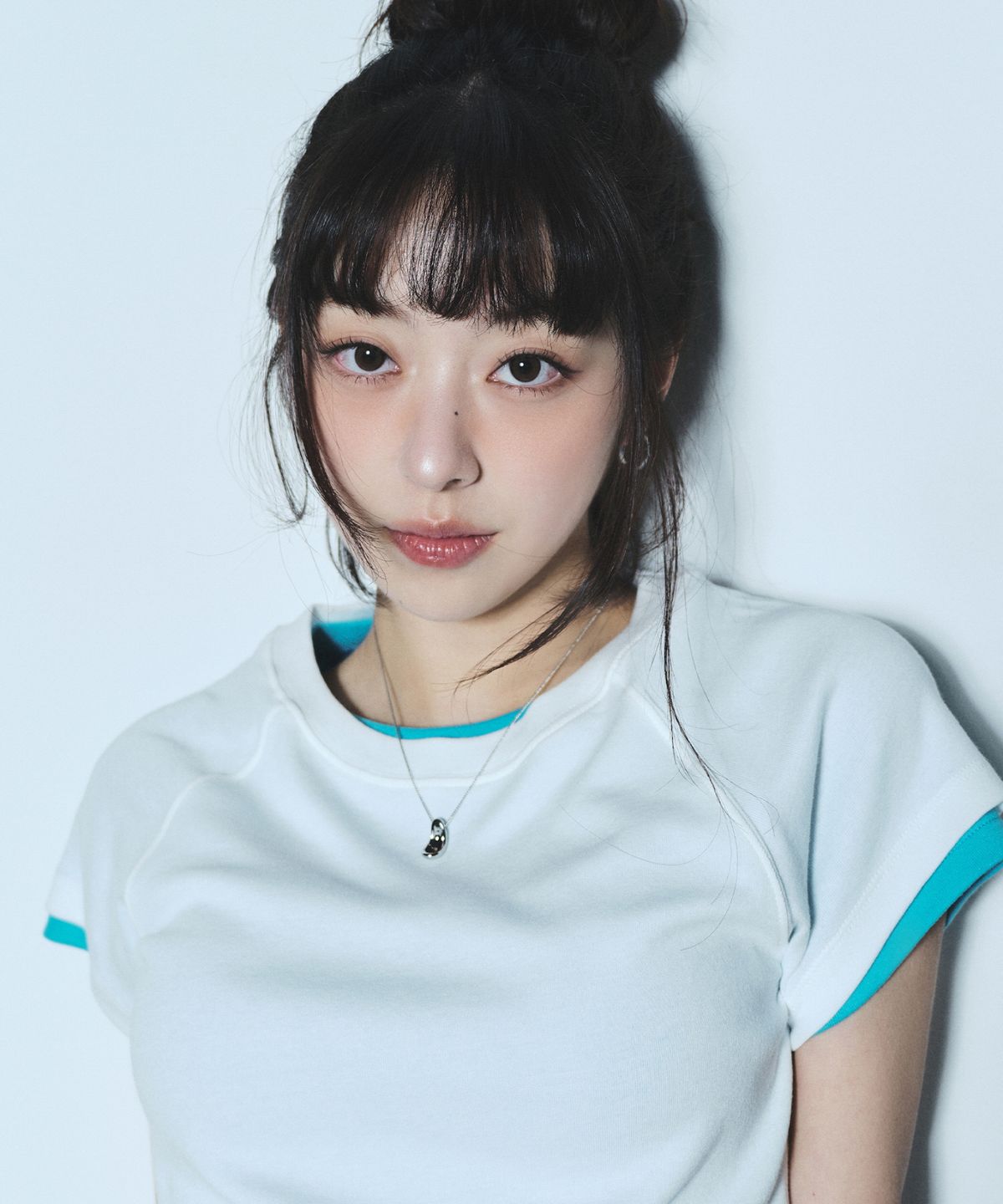 닉앤니콜(NICK&NICOLE) SOFT RAGLAN TOP_BLUE