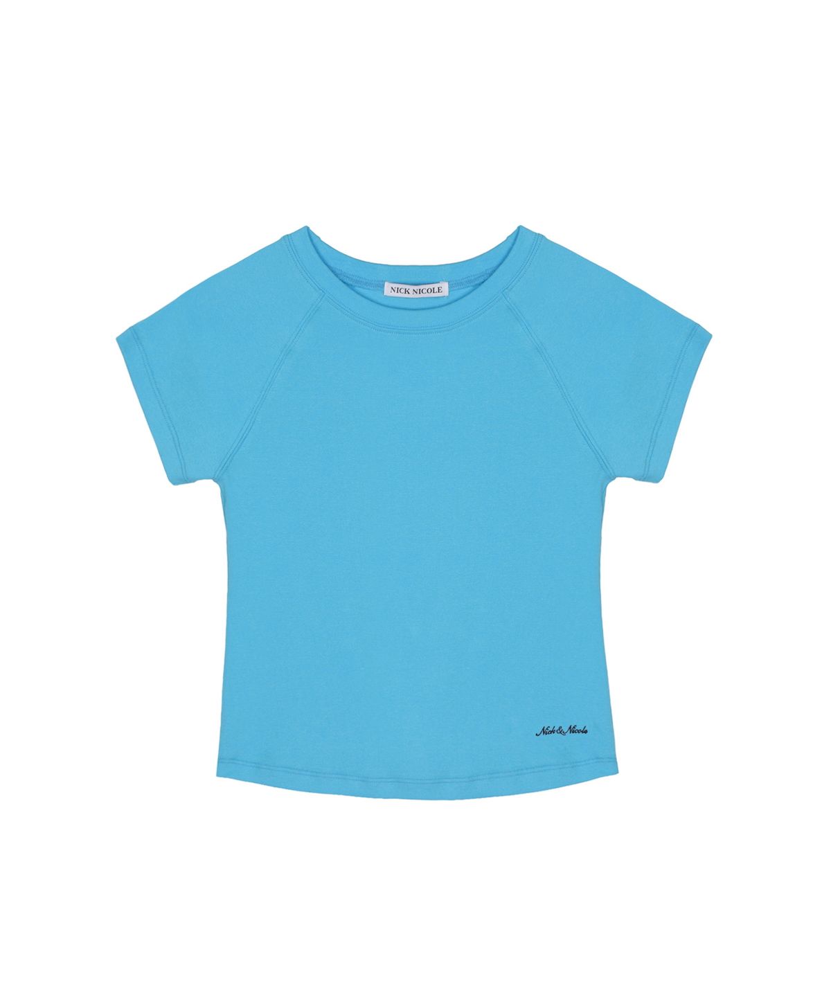 닉앤니콜(NICK&NICOLE) SOFT RAGLAN TOP_BLUE