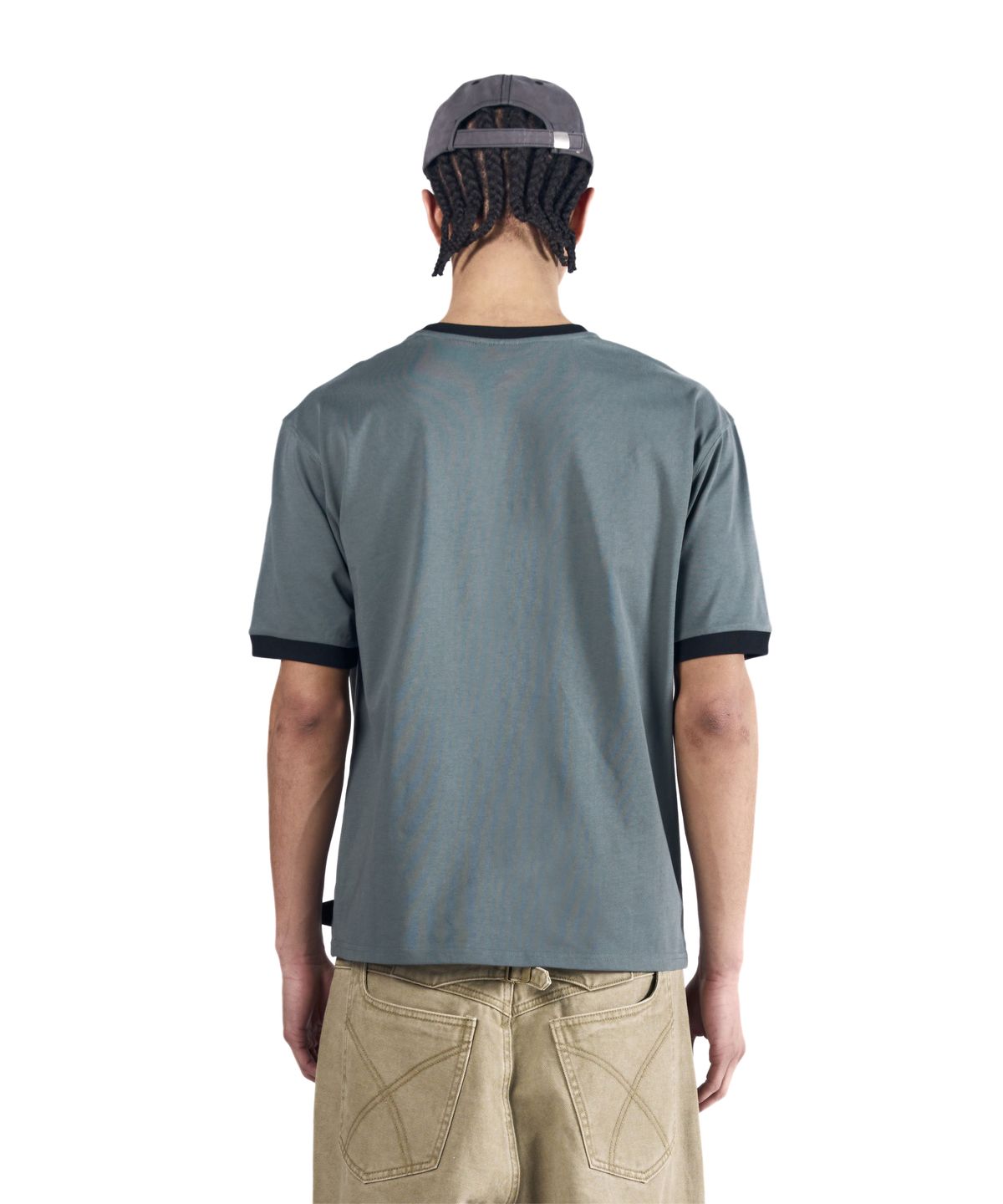아캄(AAKAM) VTG Eagle Ringer Top (Gray)