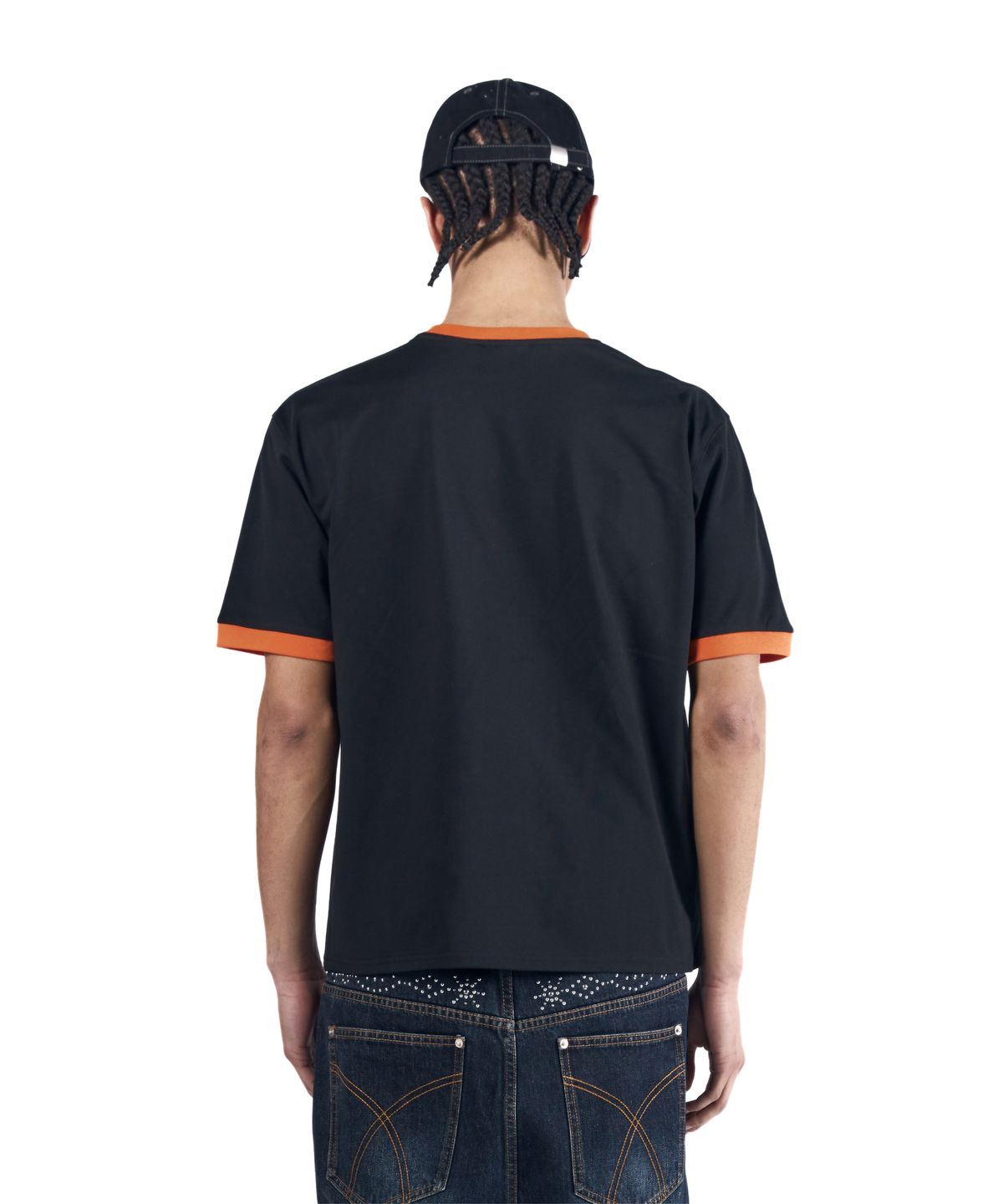 아캄(AAKAM) VTG Eagle Ringer Top (Black)
