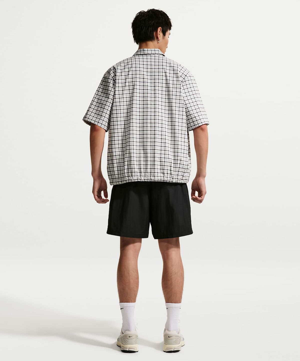 나이키(NIKE) 스포츠웨어 클럽 스포츠 쇼츠 M - 블랙:화이트  / IF0845-010