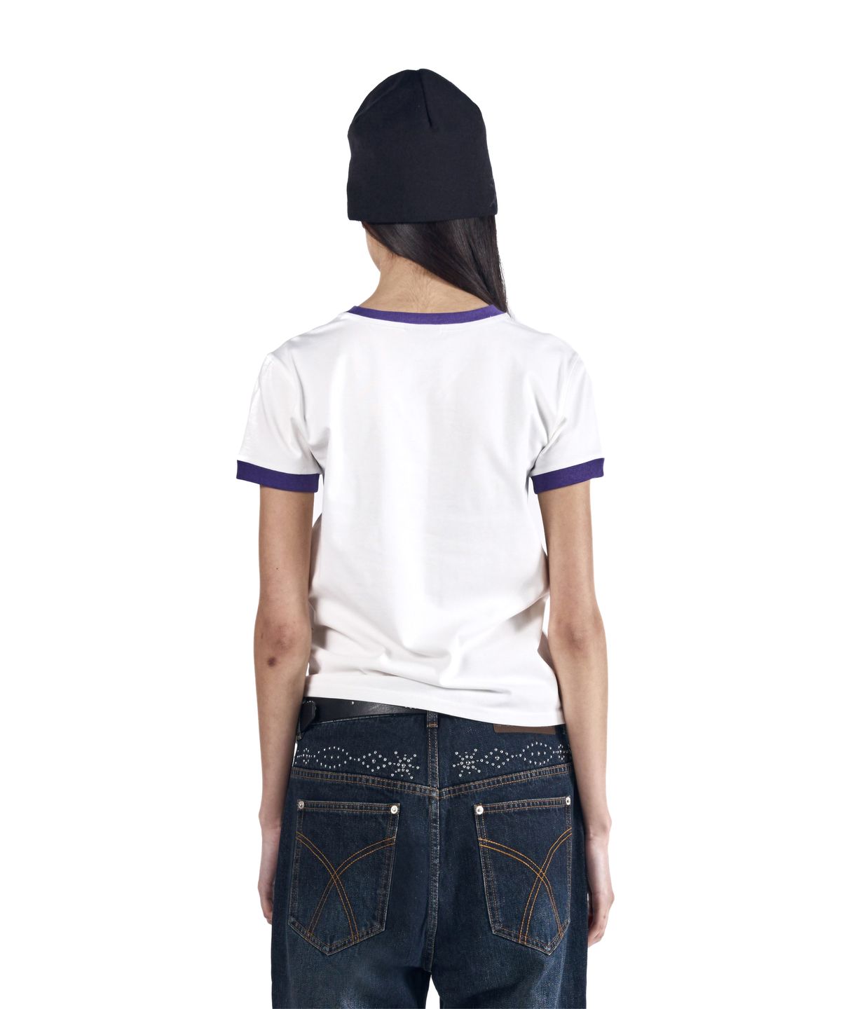 아캄(AAKAM) VTG Eagle Ringer Top (White)