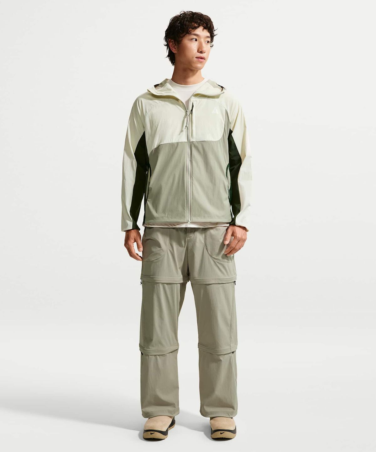나이키(NIKE) ACG 파이브 타워스 팩 재킷 M - 씨 글래스:스프루스 포그:블랙 스프루스:서밋 화이트 / IF1269-020