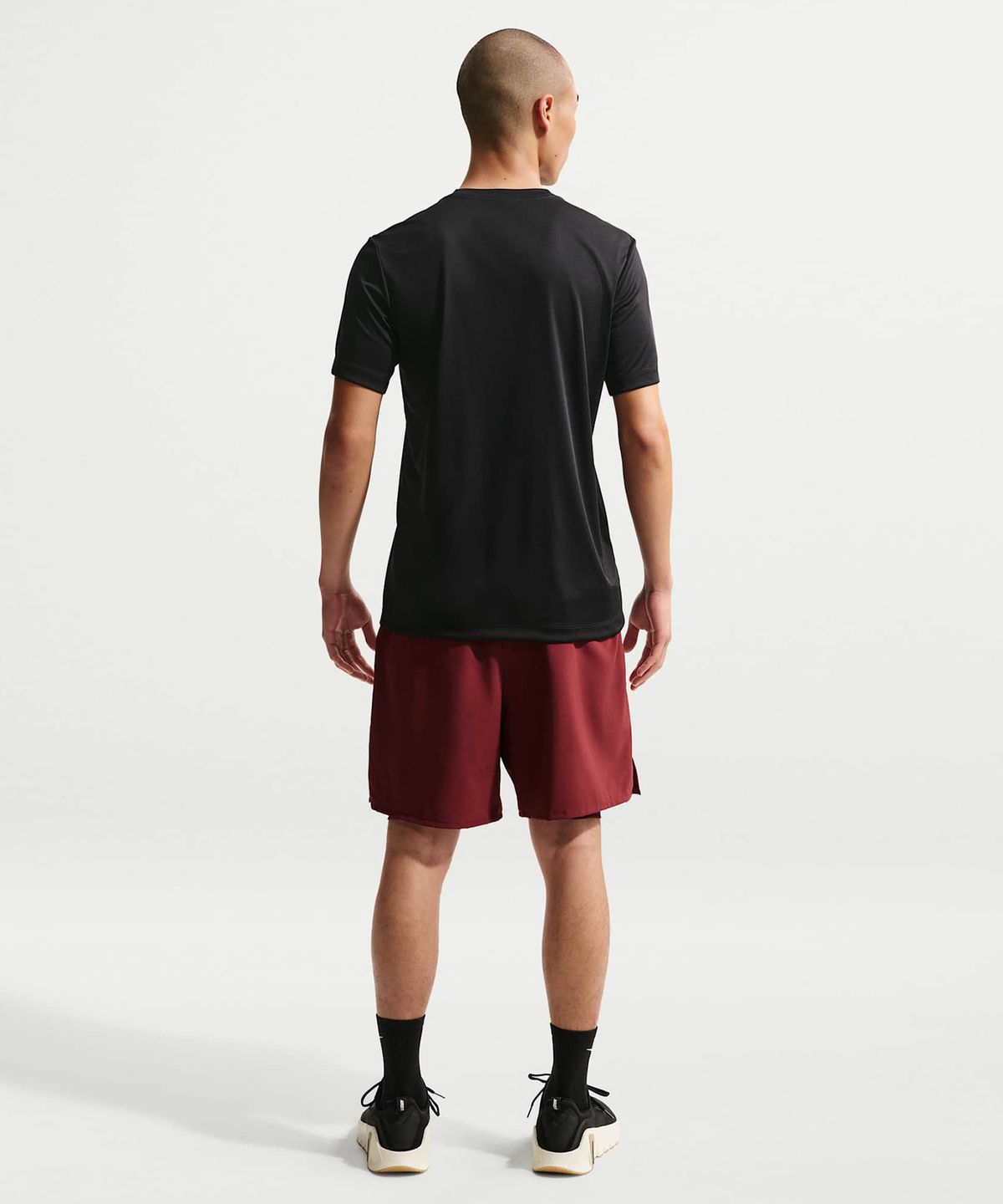 나이키(NIKE) 드라이 핏 트레이닝 티셔츠 M - 블랙:매트 실버 / IO1426-010