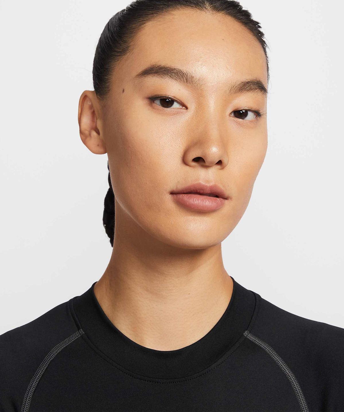 나이키(NIKE) ACG 와일드씨 드라이 핏 반소매 베이스 레이어 탑 W - 블랙:앤트러사이트:서밋 화이트 / IO1461-010