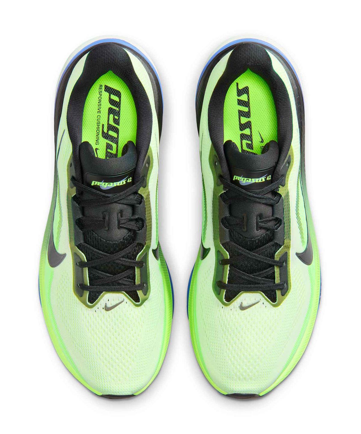 나이키(NIKE) 페가수스 42 M - 볼트 틴트:사파이어:라임 블라스트:블랙 스프루스 / IB1873-702