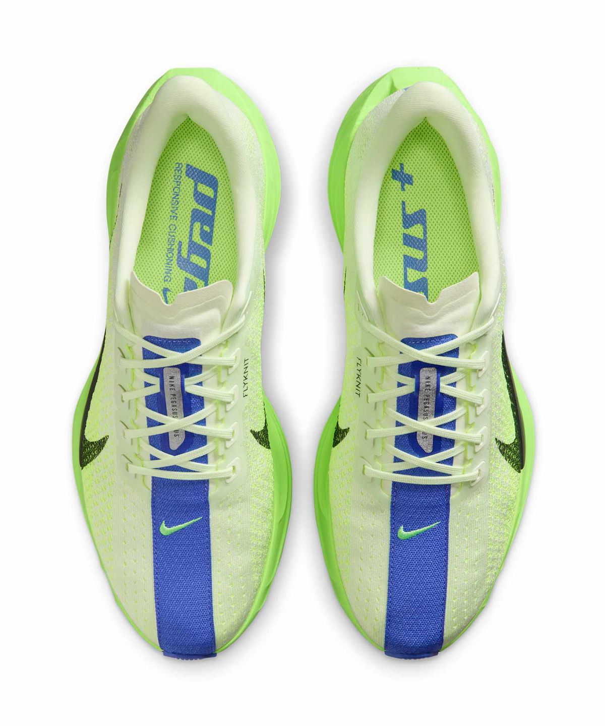나이키(NIKE) 페가수스 플러스 M - 볼트 아이스:볼트 틴트:라임 블라스트:블랙 스프루스 / FQ7262-702