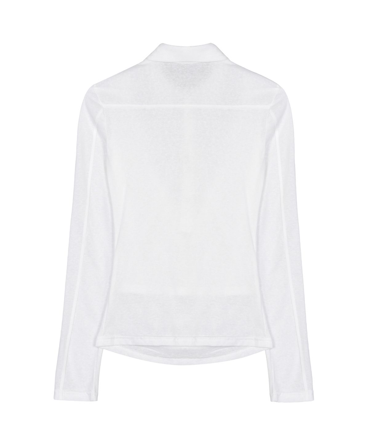 닉앤니콜(NICK&NICOLE) DRAPE COLLAR SLIM TOP_IVORY
