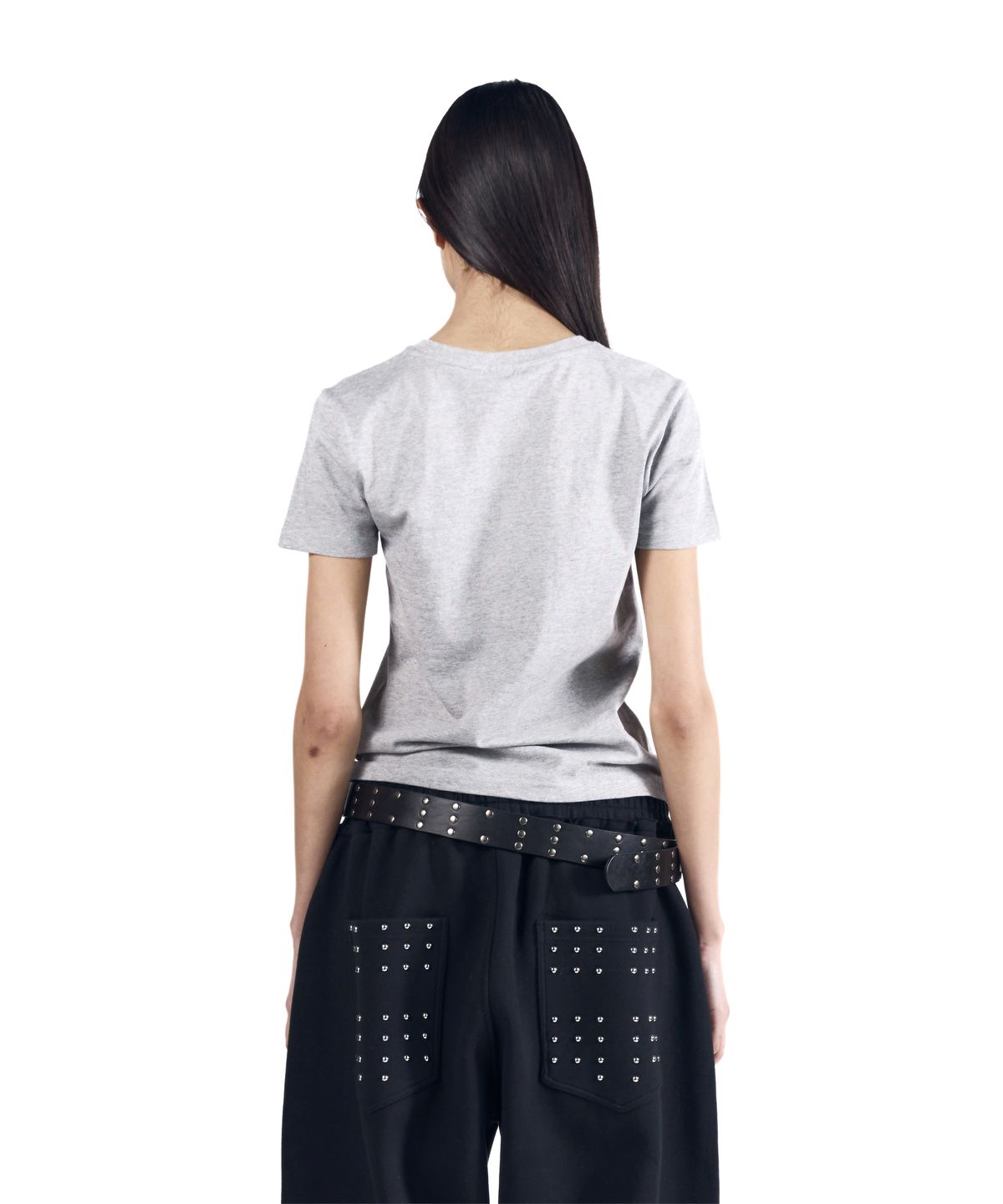아캄(AAKAM) A Kam Painted Half Top (Gray)