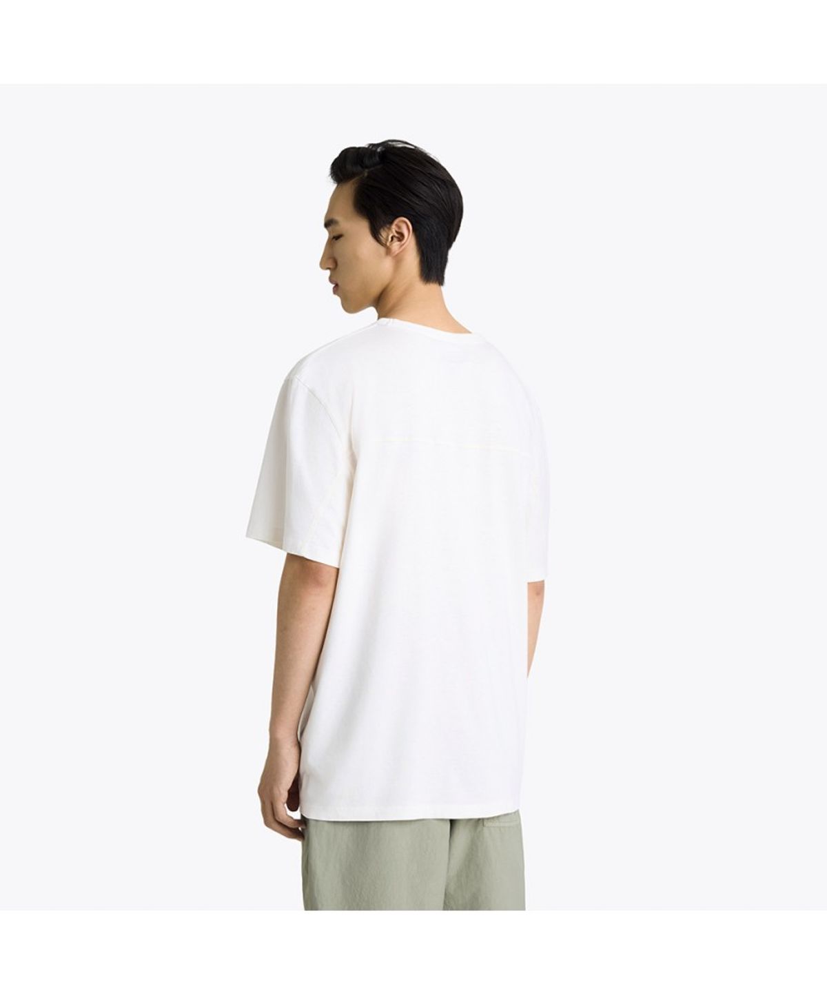 파라점퍼스(PARA JUMPERS) 남성 닐 티셔츠-Star White (26SMPMTSRJ01PJ0290)