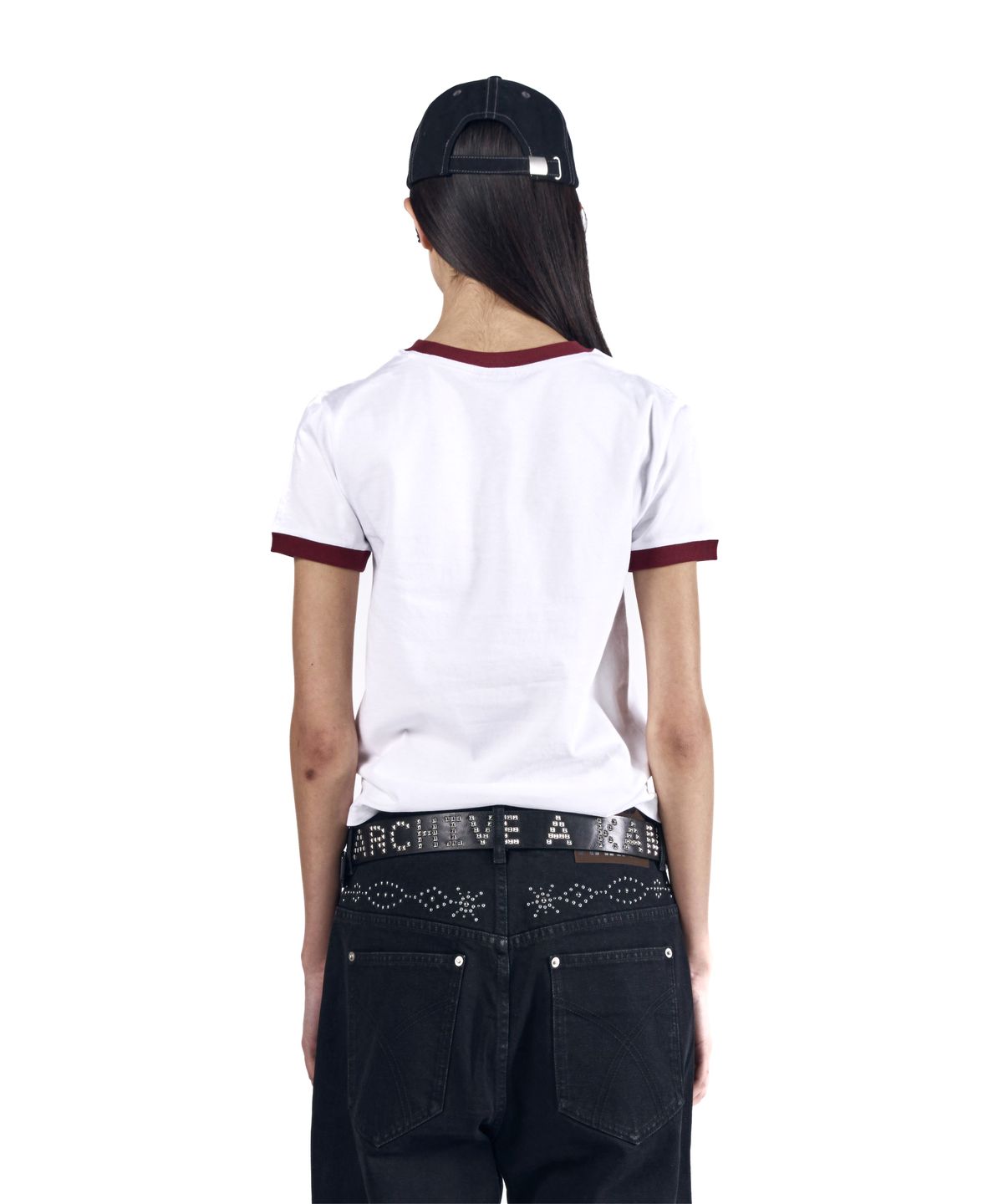 아캄(AAKAM) Bad Horse Ringer Top (White)