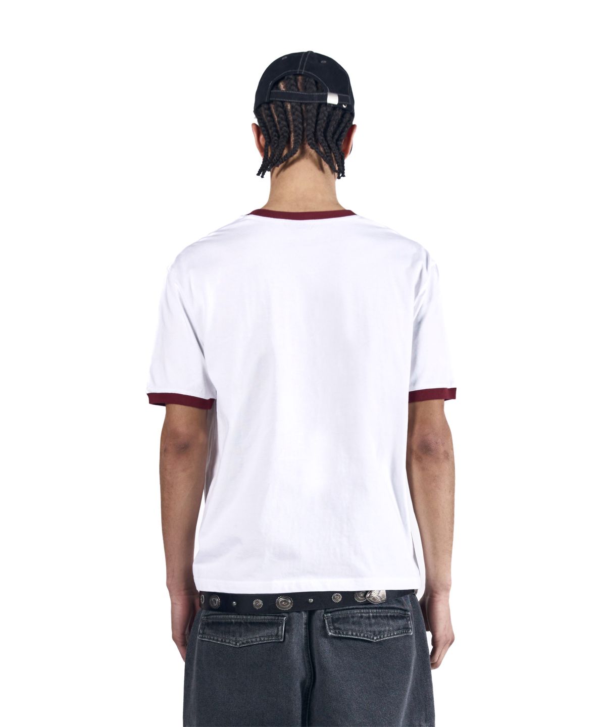 아캄(AAKAM) Bad Horse Ringer Top (White)