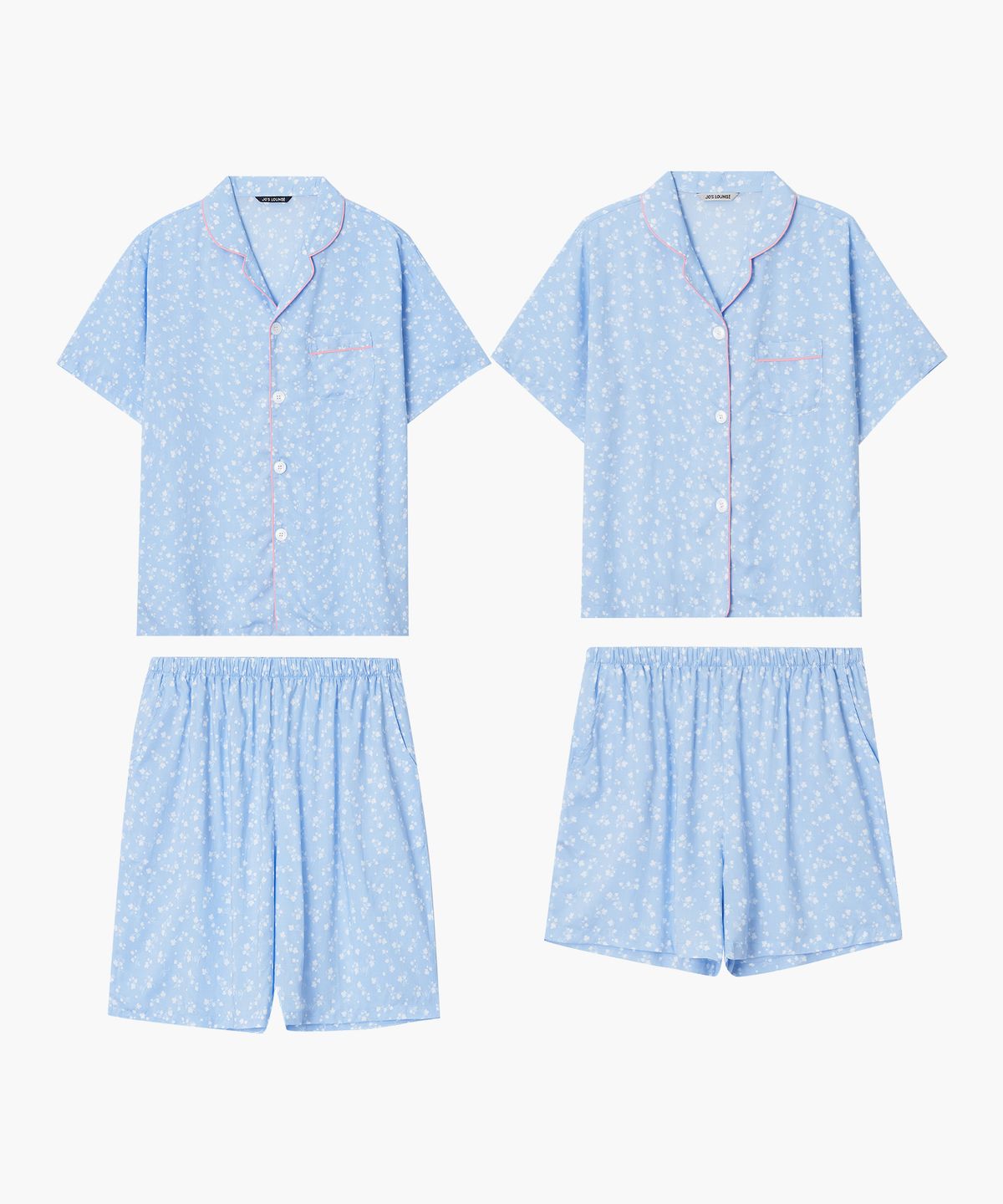 조스라운지(JO'S LOUNGE) [모달100] (couple) Cloud Short Pajama Set